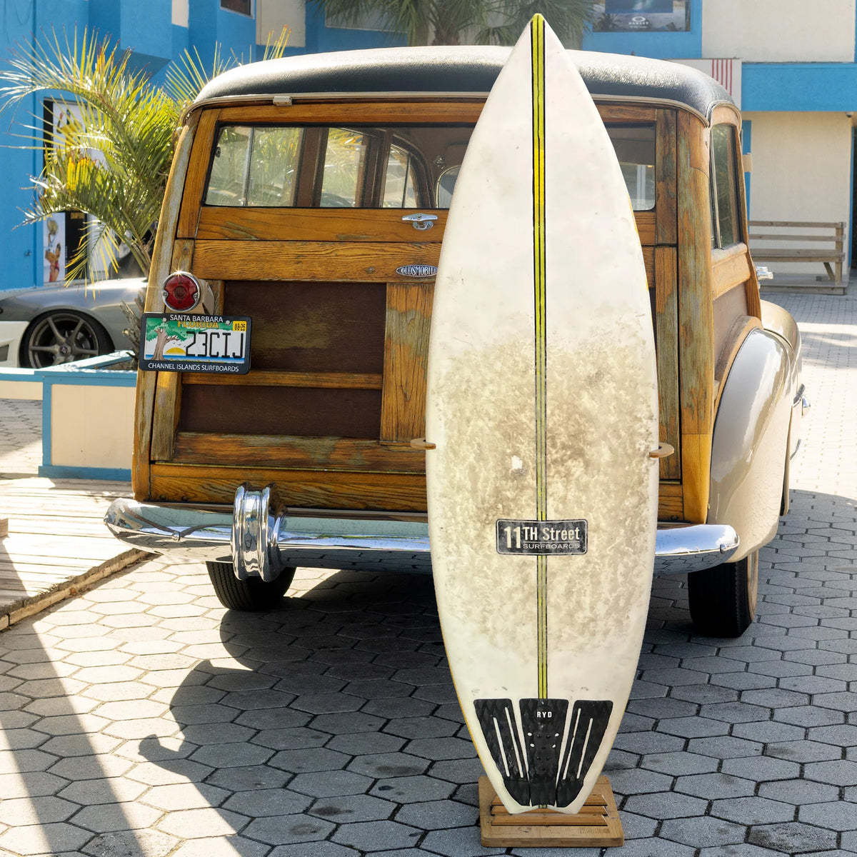 11th Street Surfboards 5'6 Used Surfboard - FCS II