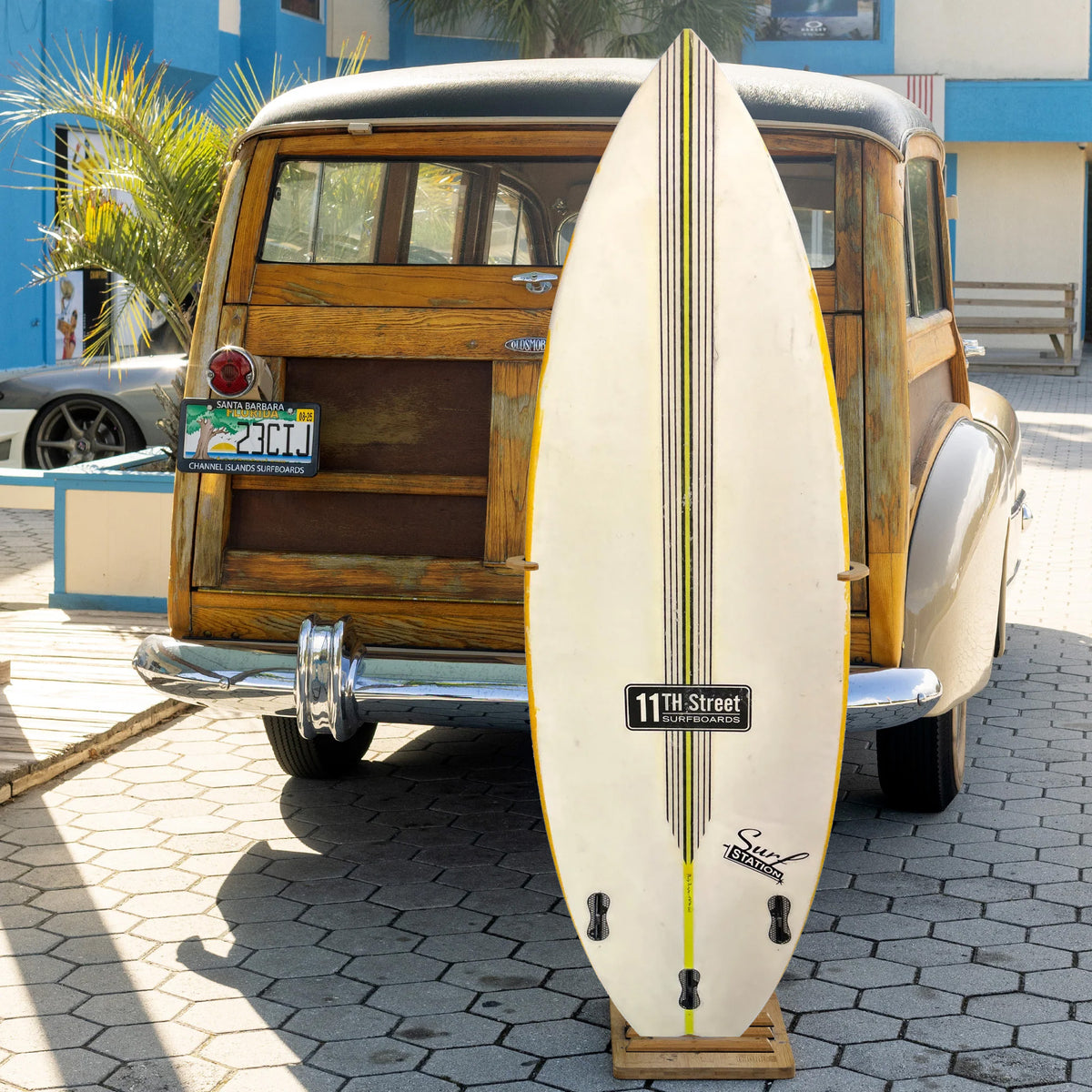 11th Street Surfboards 5'6 Used Surfboard - FCS II