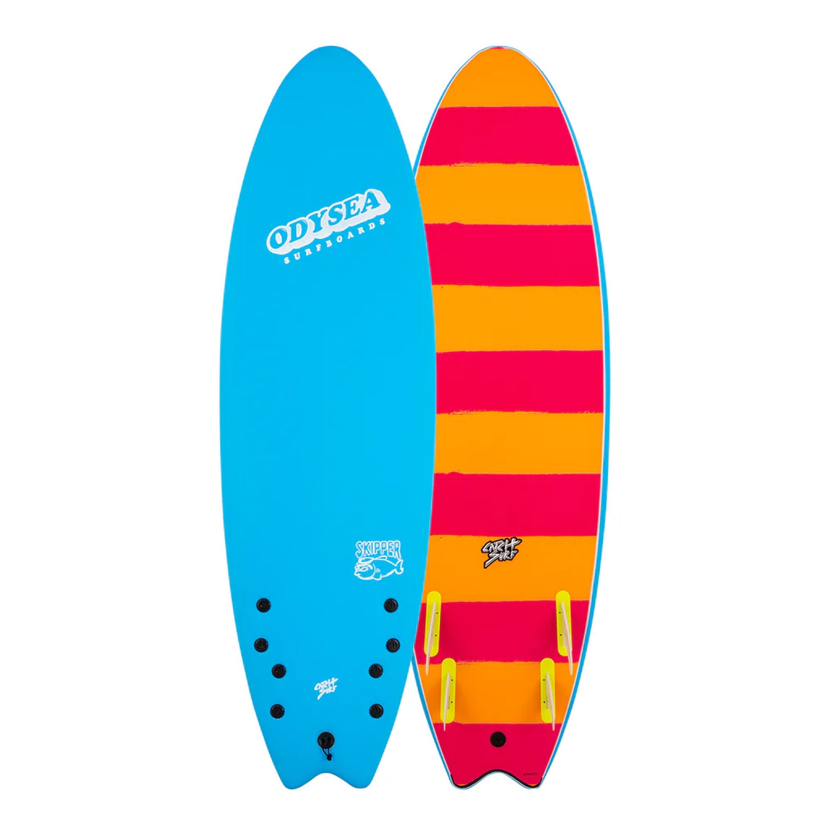 Catch Surf Skipper 6'0 Quad Soft Surfboard - Blue