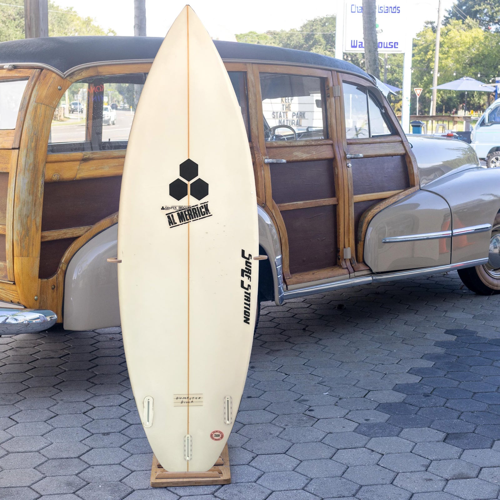 Channel Islands Dumpster Diver PU/Poly 5'10 Consignment Surfboard - Futures