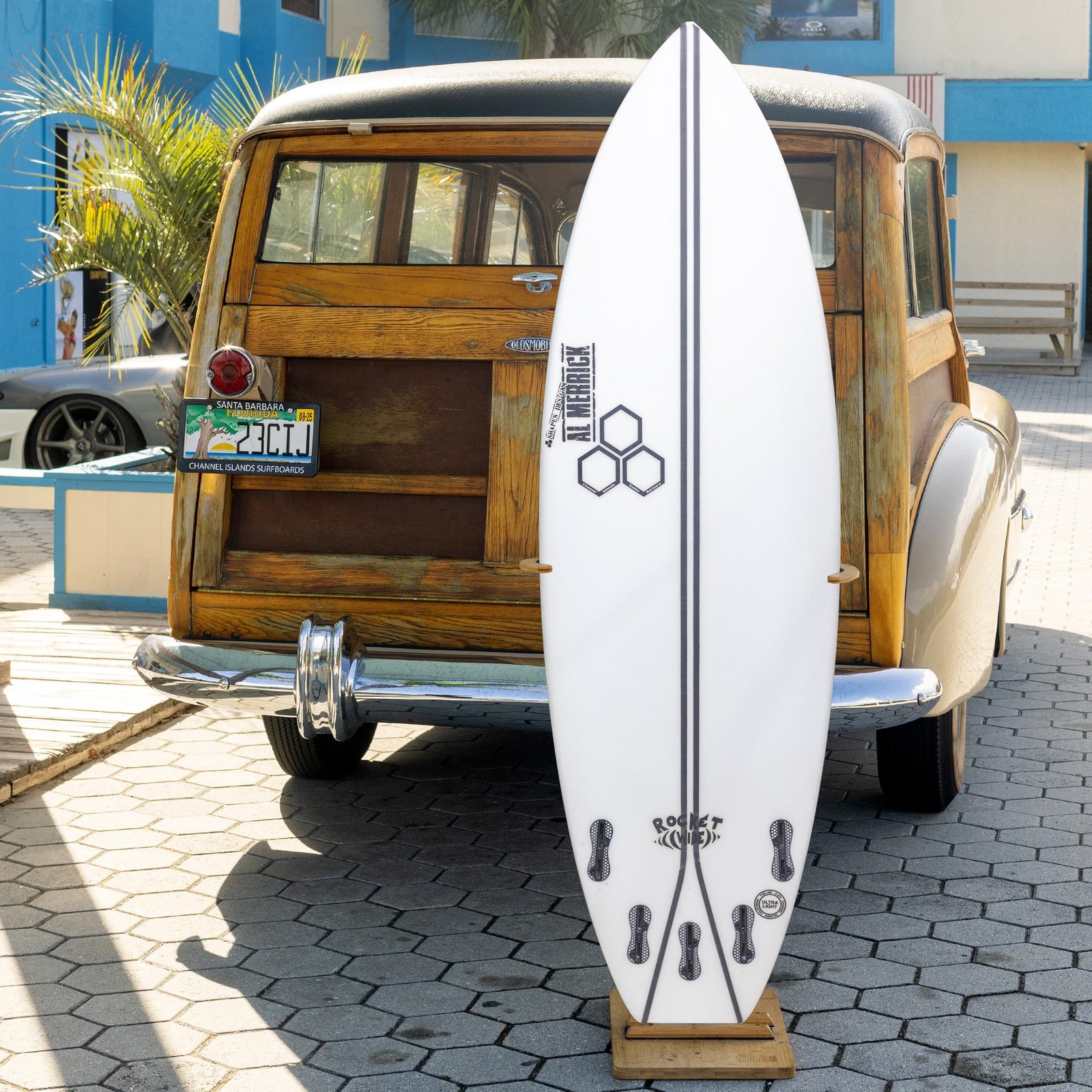 Channel Islands Rocket Wide Squash Spine-Tek 5'5 Surfboard - FCS II