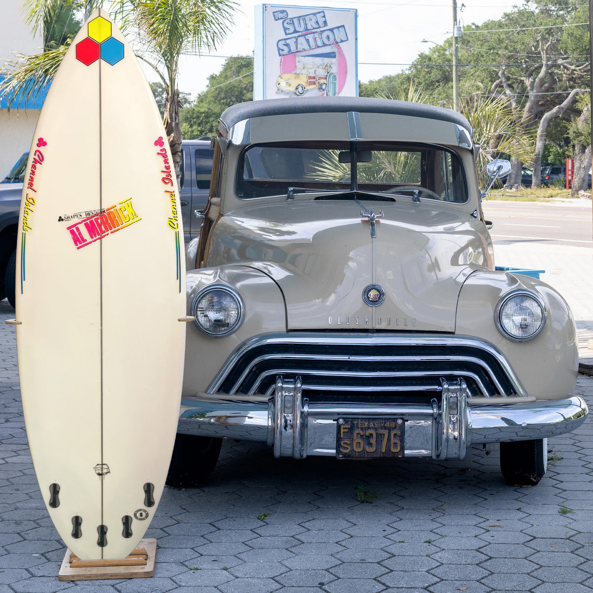 Channel Islands NeckBeard 3 PU/Poly 6'4 Consignment Surfboard - FCS II