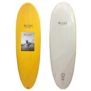 Medina Basic Line Magic 6'6 Soft Surfboard - Yellow