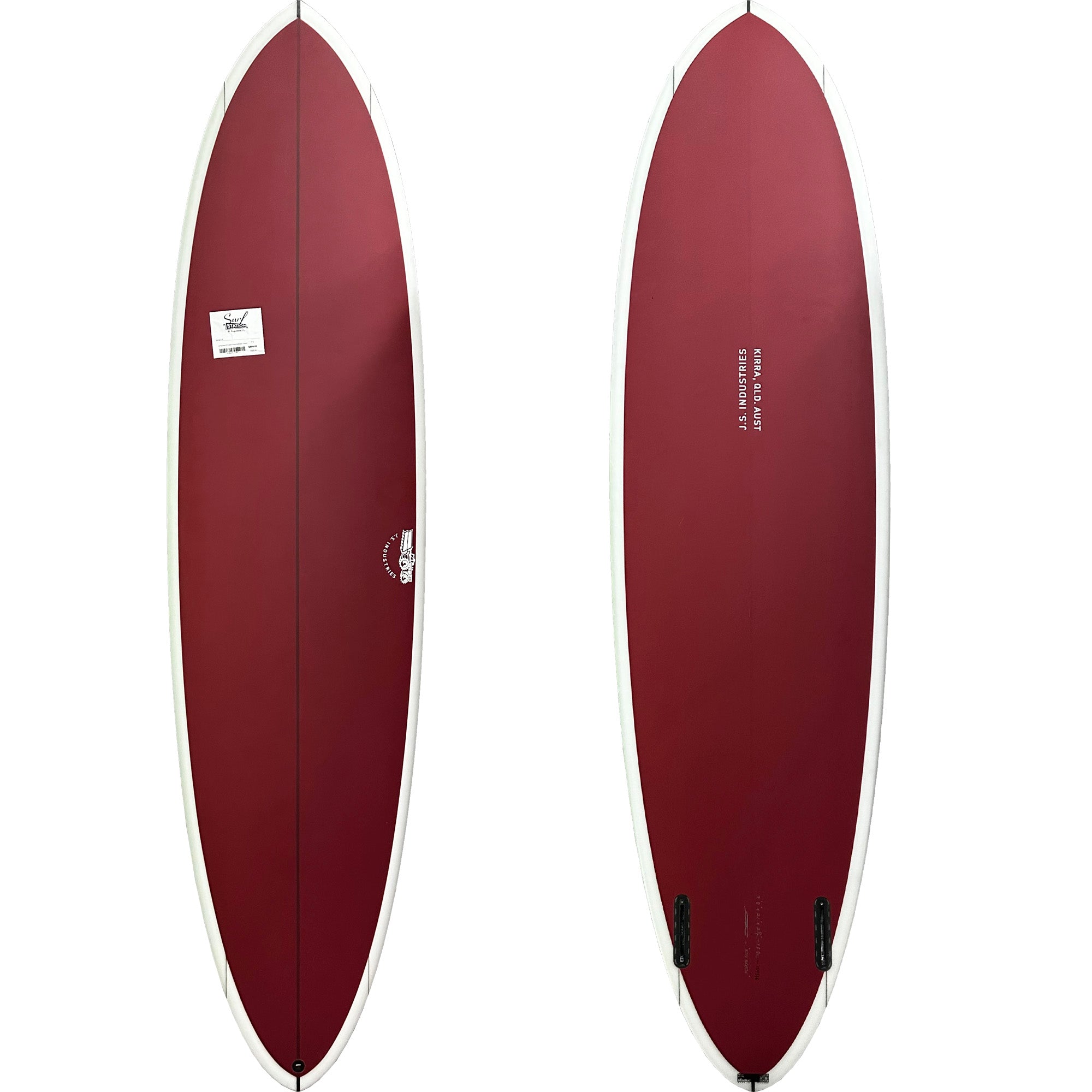 JS Big Baron PE Carbon Fusion Surfboard - Futures