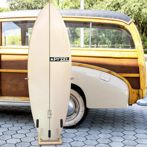 Pyzel White Tiger 6'0 PU/Poly Used Surfboard - Futures