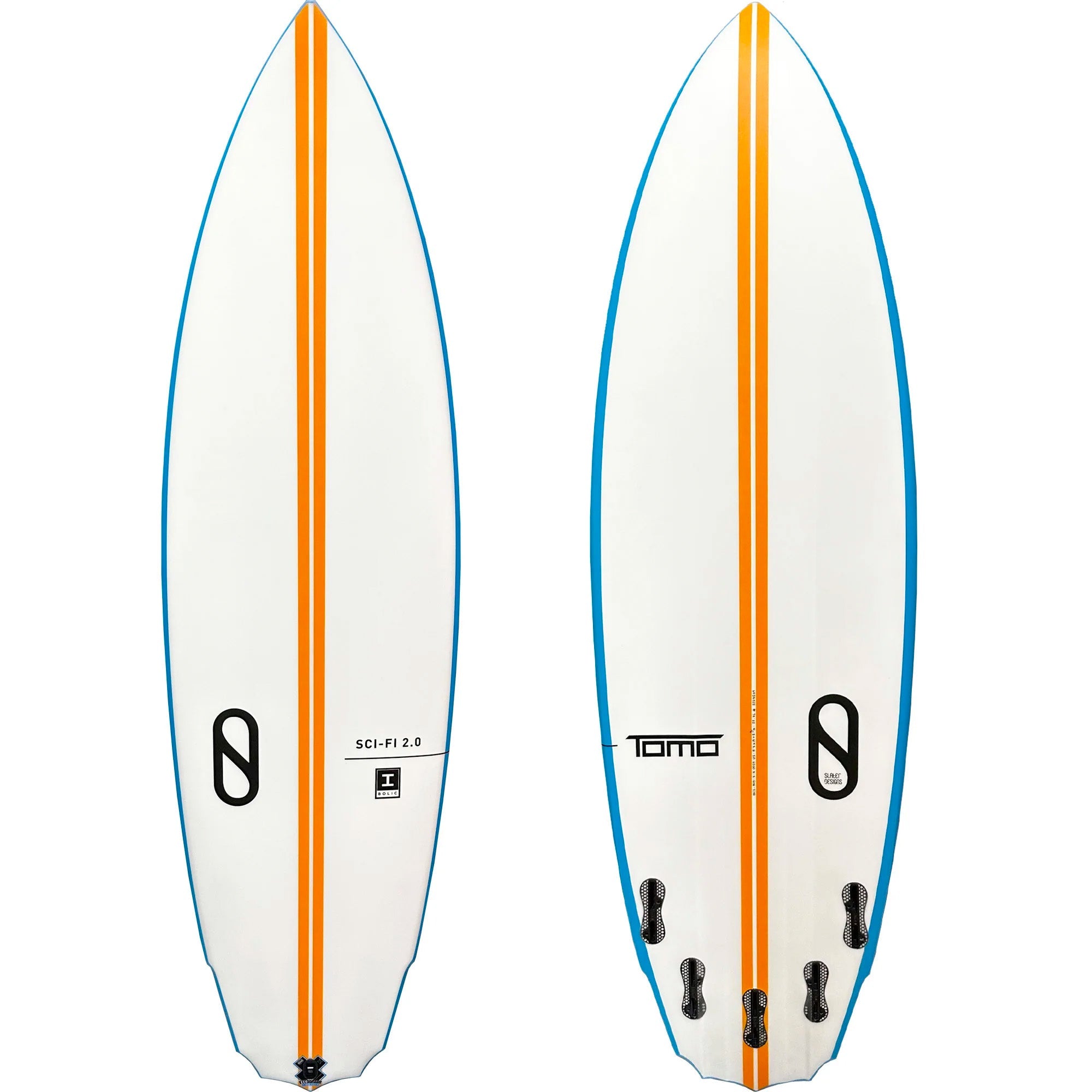 Firewire Sci-Fi 2.0 5'1 Slater Designs Demo Surfboard - FCS II