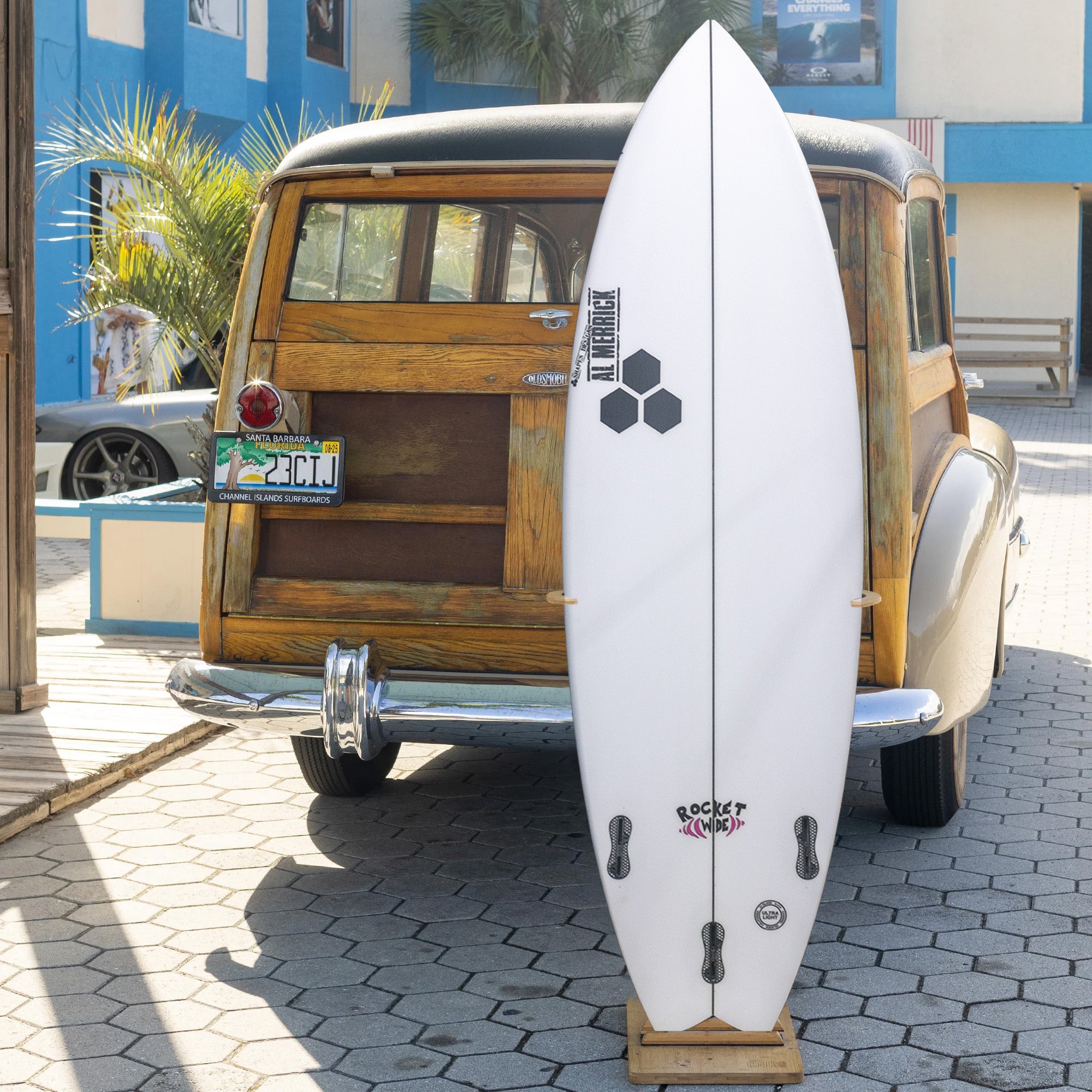 Channel Islands Rocket Wide PU/Poly 5'8 Surfboard - FCS II