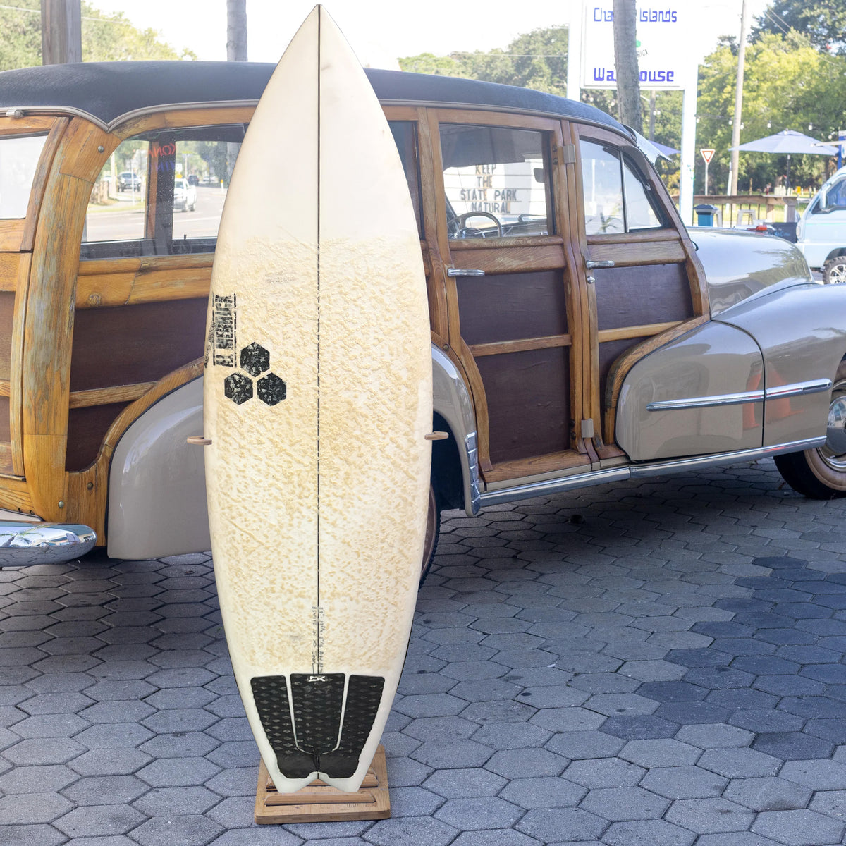 Channel Islands Rocket Wide 5'9 Used Surfboard - FCS II