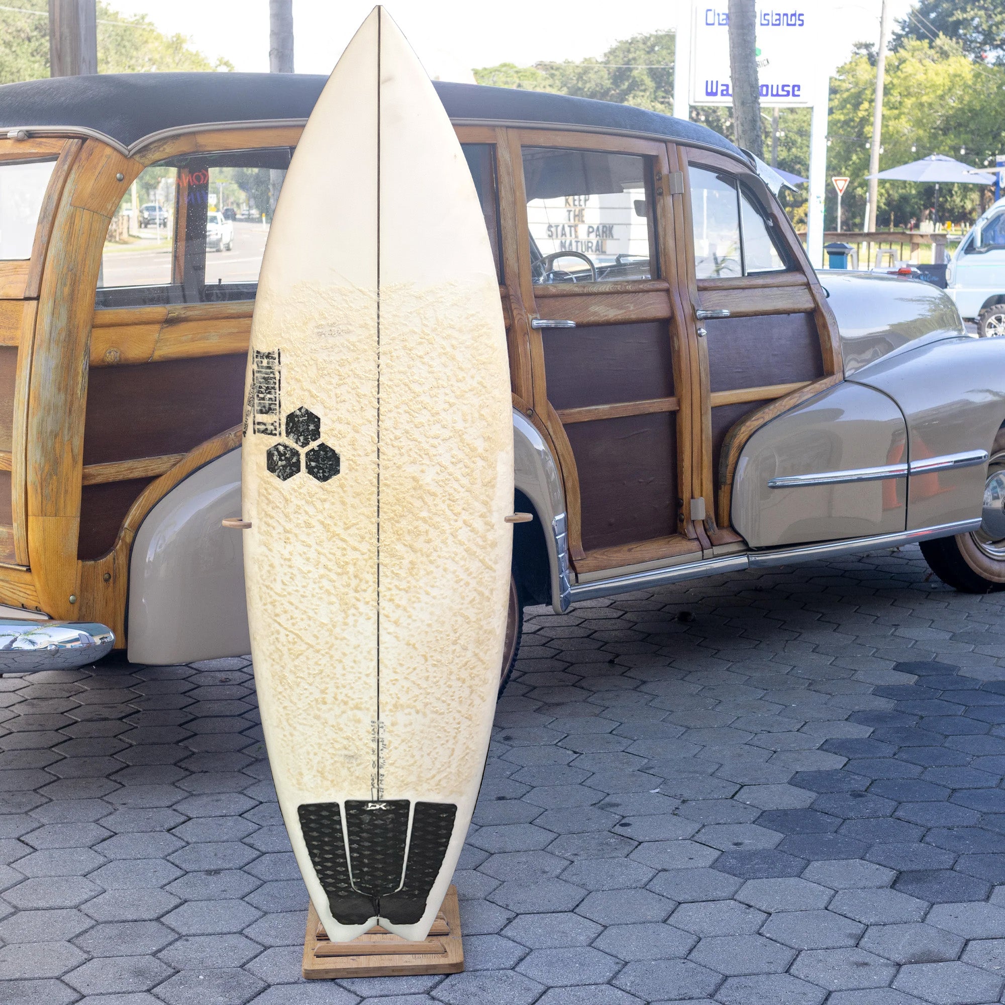 Channel Islands Rocket Wide 5'9 Used Surfboard - FCS II