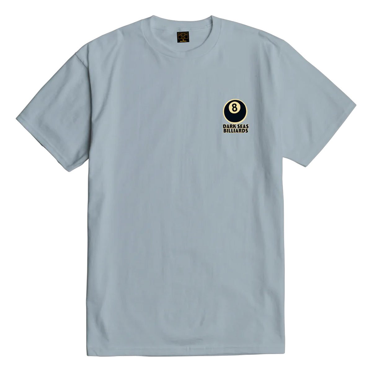 Dark Seas Eight Ball Men's S/S T-Shirt - Light Blue