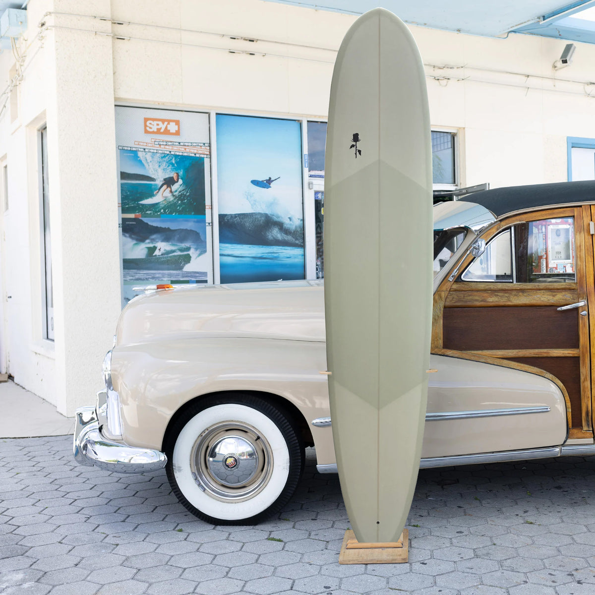 Black Rose Mfg. The Breeze PU/Poly 9'2 Longboard Surfboard