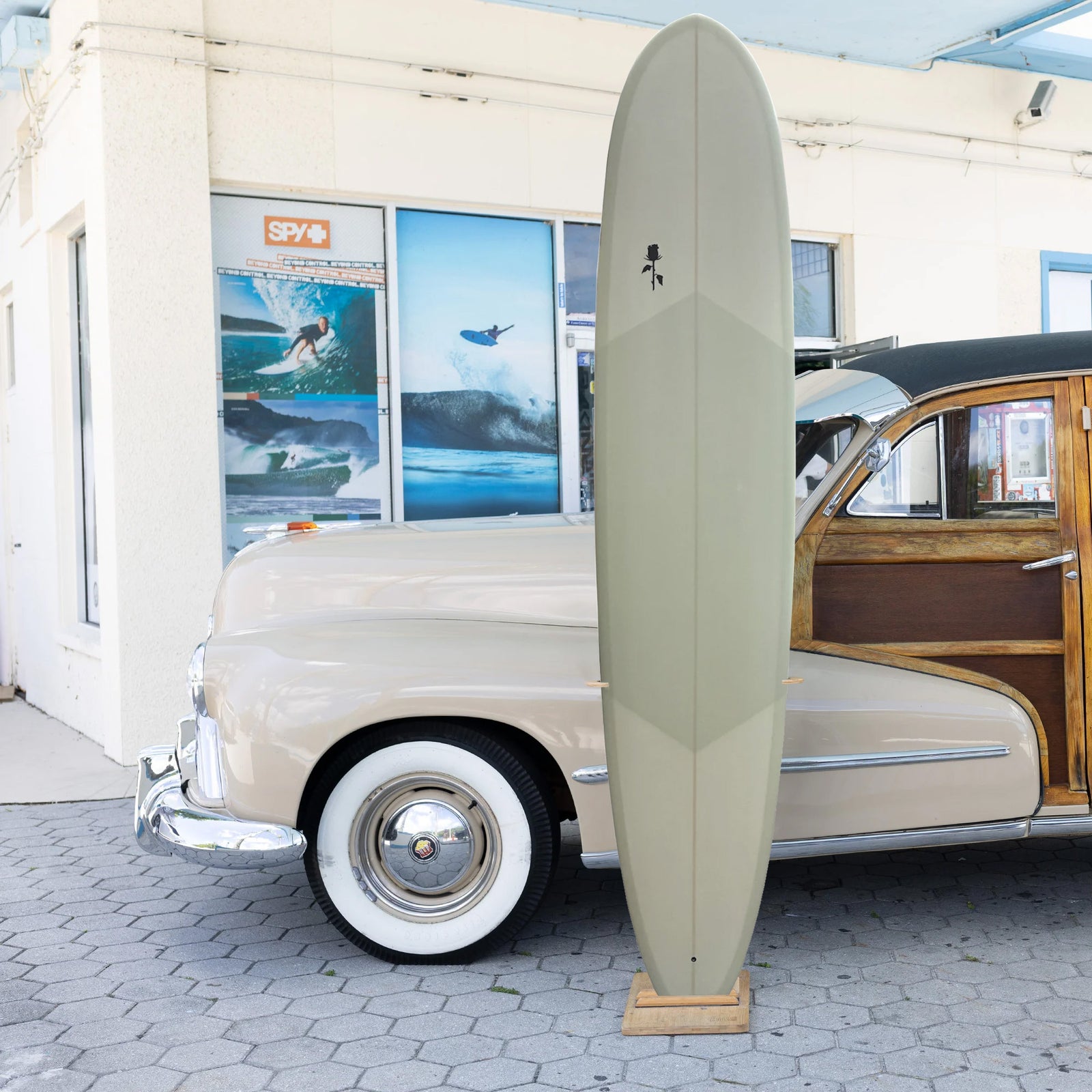 Black Rose Mfg. The Breeze PU/Poly 9'2 Longboard Surfboard