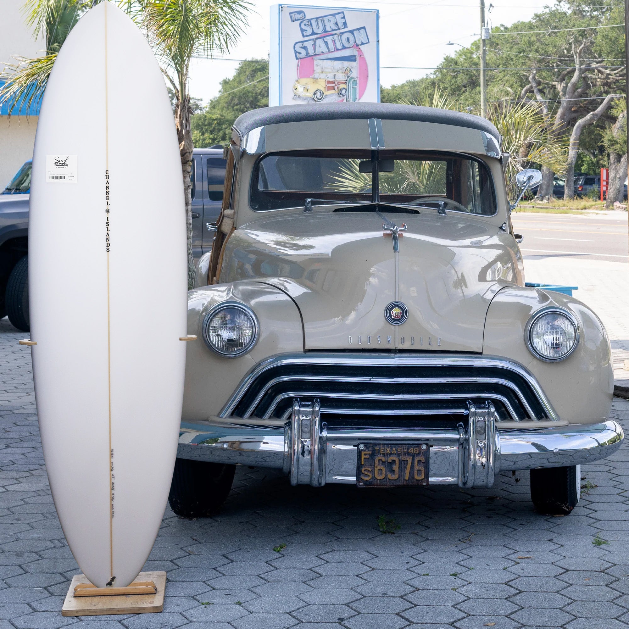 Channel Islands CI Mid Twin 7'1 Surfboard - FCS II