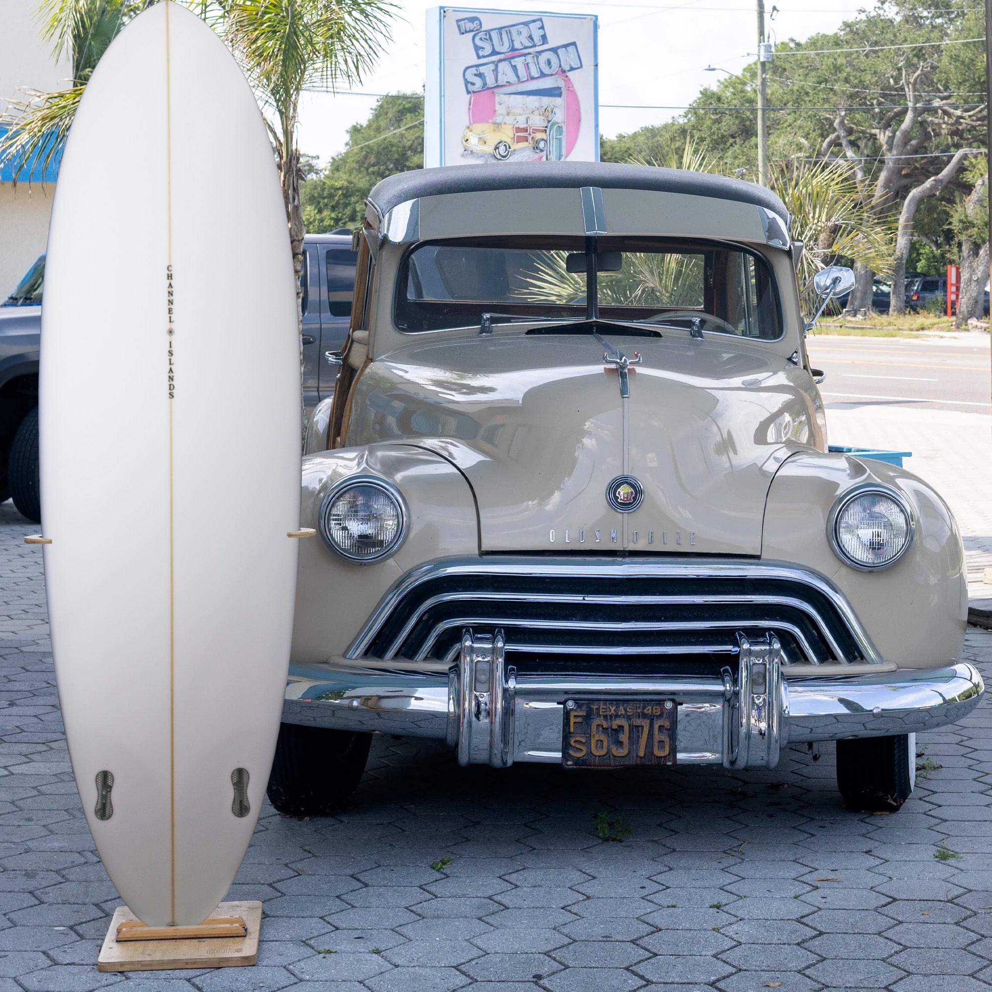 Channel Islands CI Mid Twin PU/Poly 6'7 Surfboard - FCS II