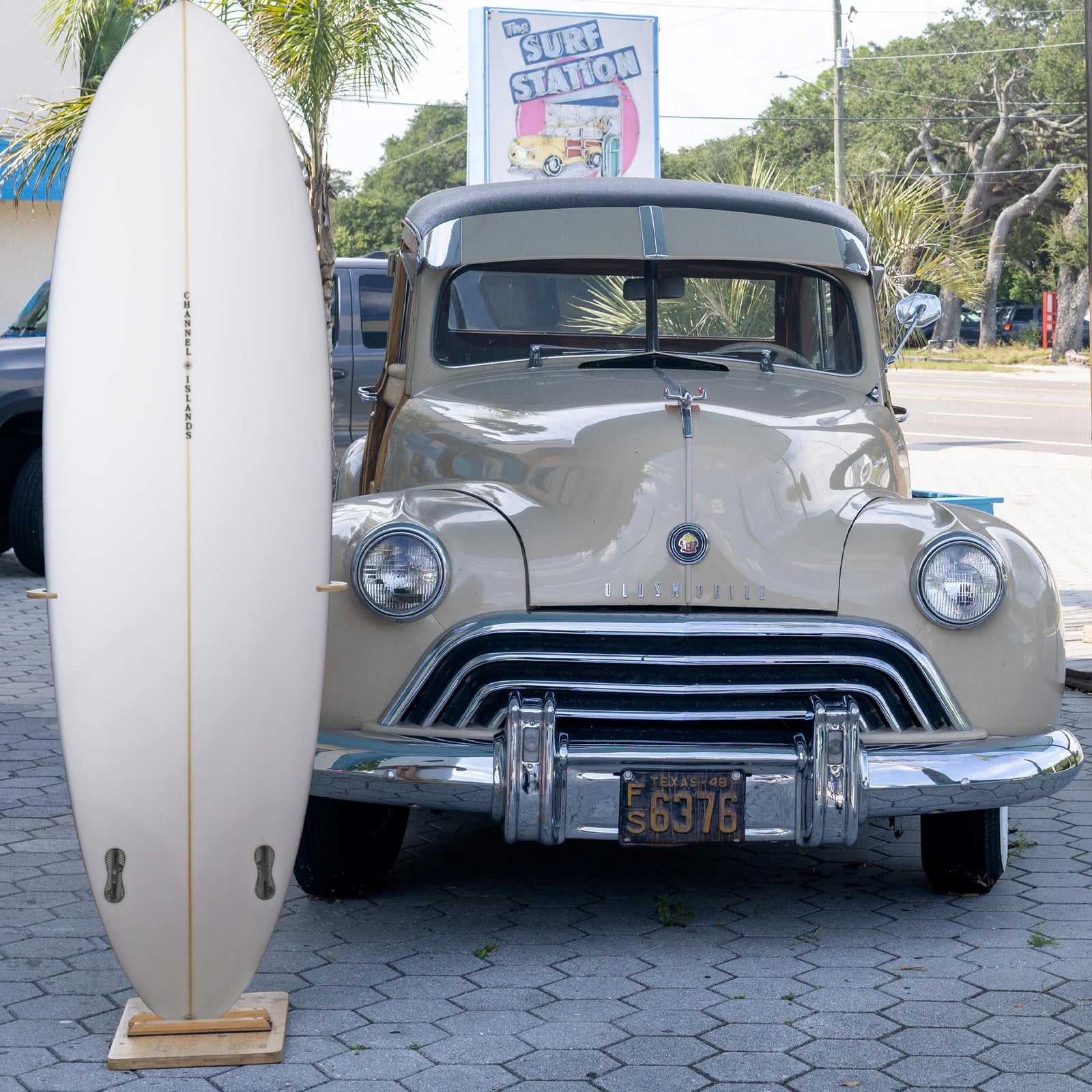 Channel Islands CI Mid Twin PU/Poly 6'5 Surfboard - FCS II