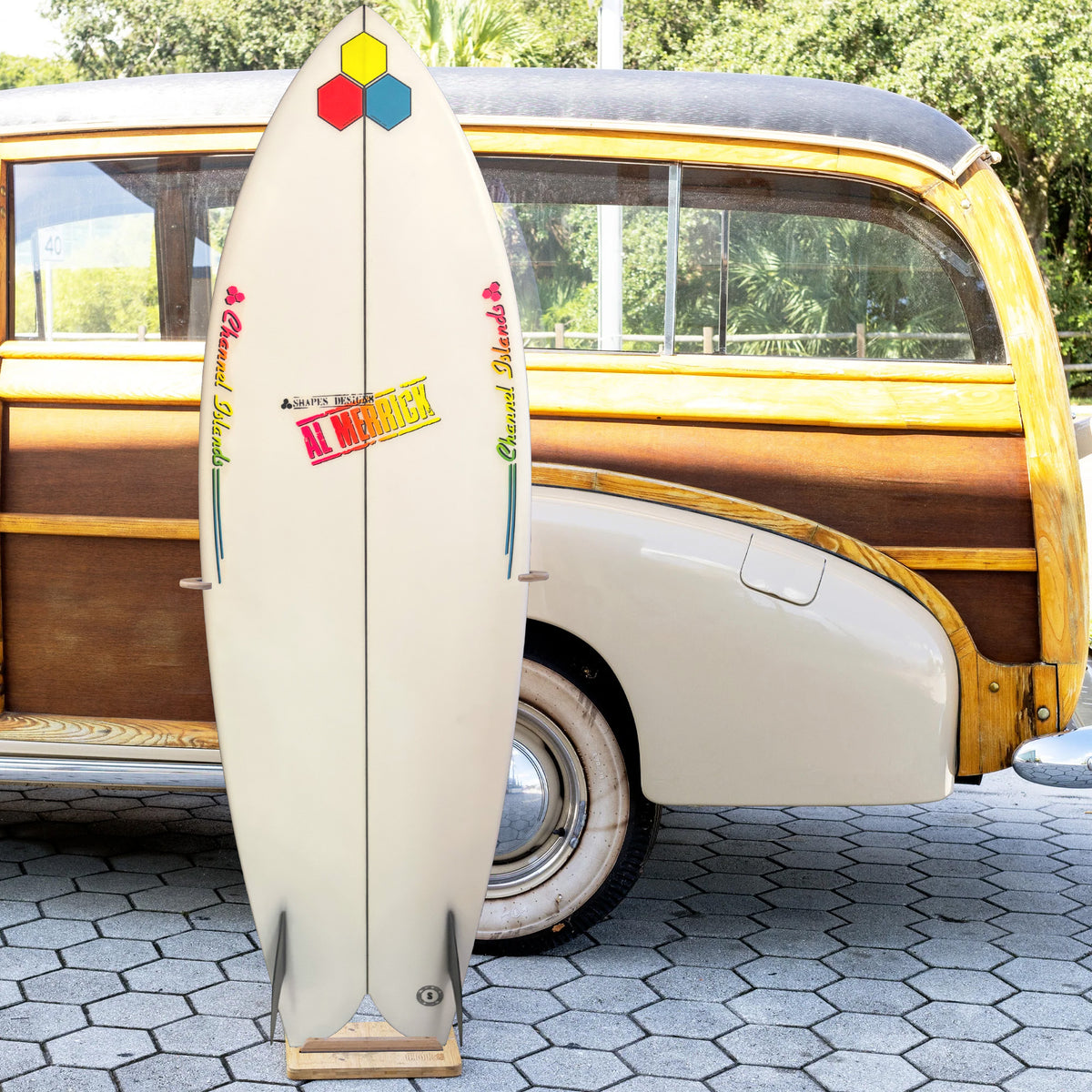Channel Islands Fish PU/Poly 6'2 Consignment Surfboard - Glass Ons