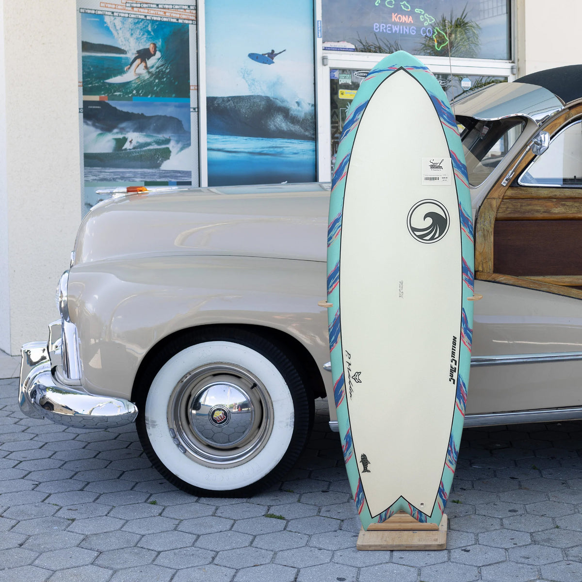 Surf Station x Pat Madden Freddy Fish 5'8 Surfboard - Futures