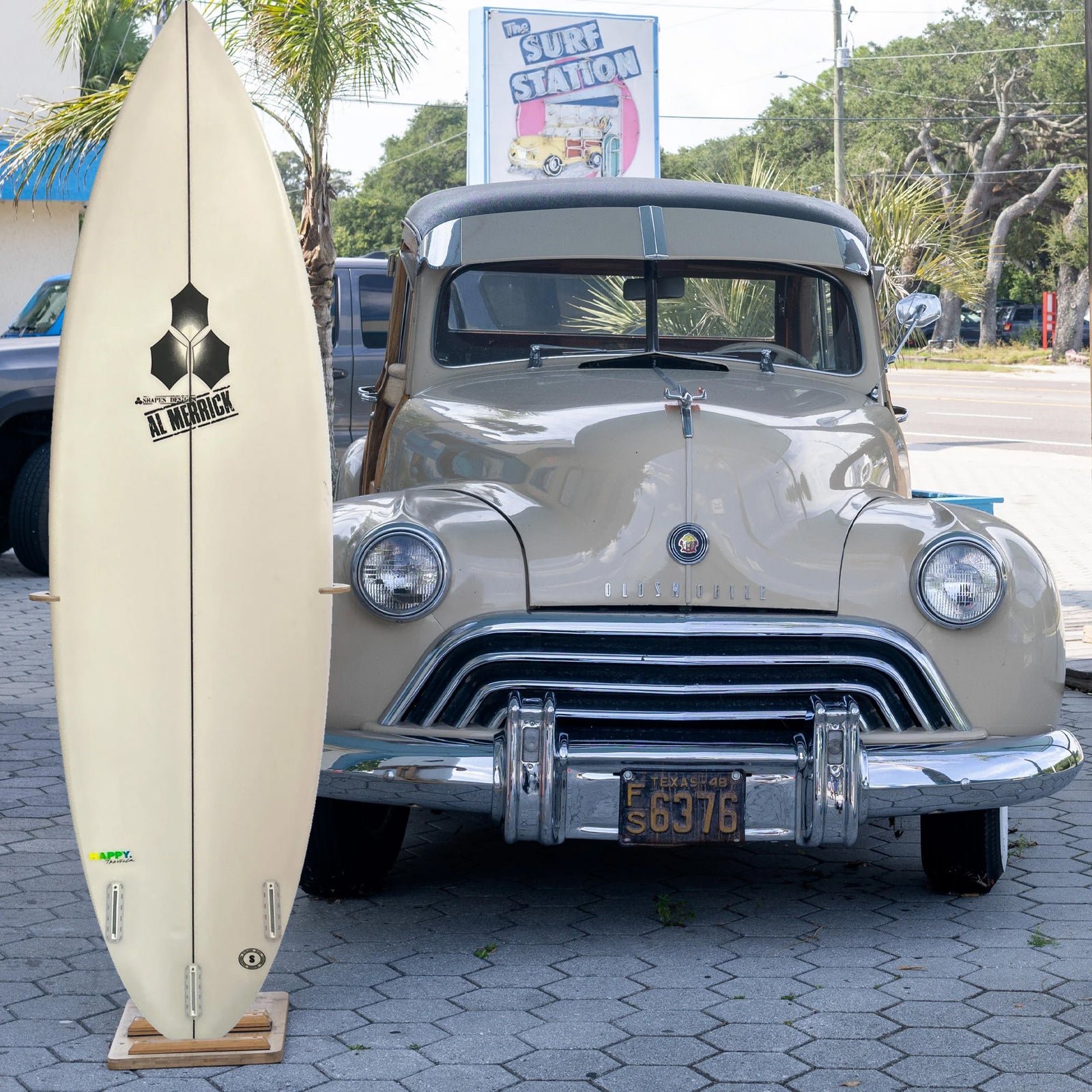 Channel Islands Happy Traveler 6'6 Consignment Surfboard - Futures
