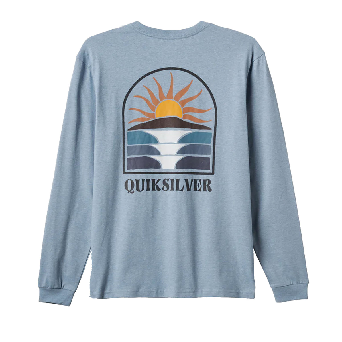 Quiksilver Dawn Patrol Men's L/S Shirt - Ashley Blue Heather