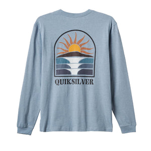 Quiksilver Dawn Patrol Men's L/S Shirt - Ashley Blue Heather