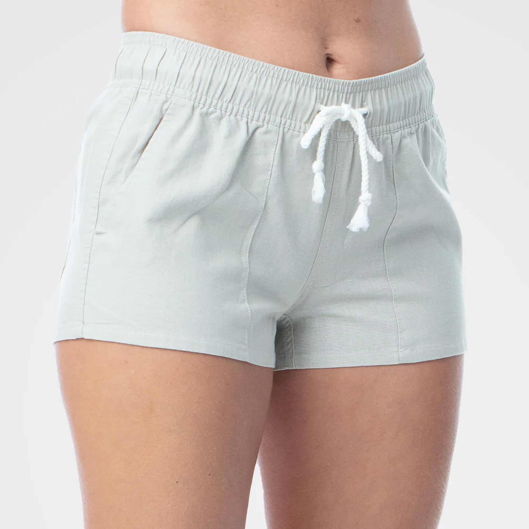 Surf Station Abbey Women's Walkshorts - Stone