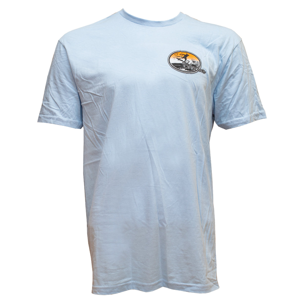 Surf Station Morning Boost Men's S/S T-Shirt - Light Blue