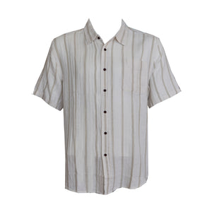 Katin Alan Men's S/S Woven Shirt - Aluminum