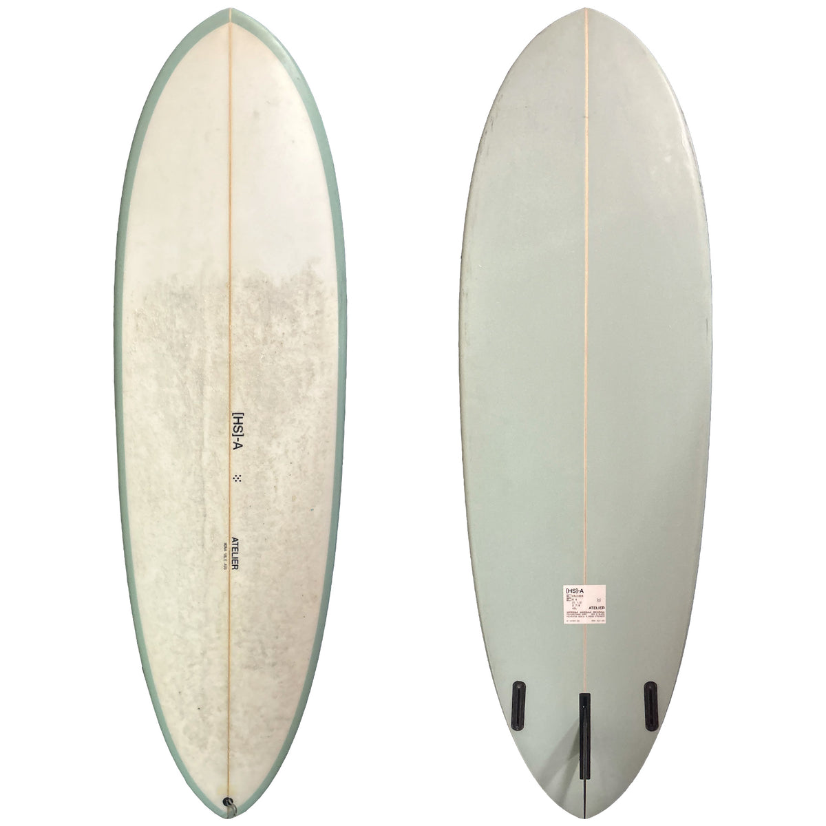Atelier 6'4 Consignment Surfboard - Futures