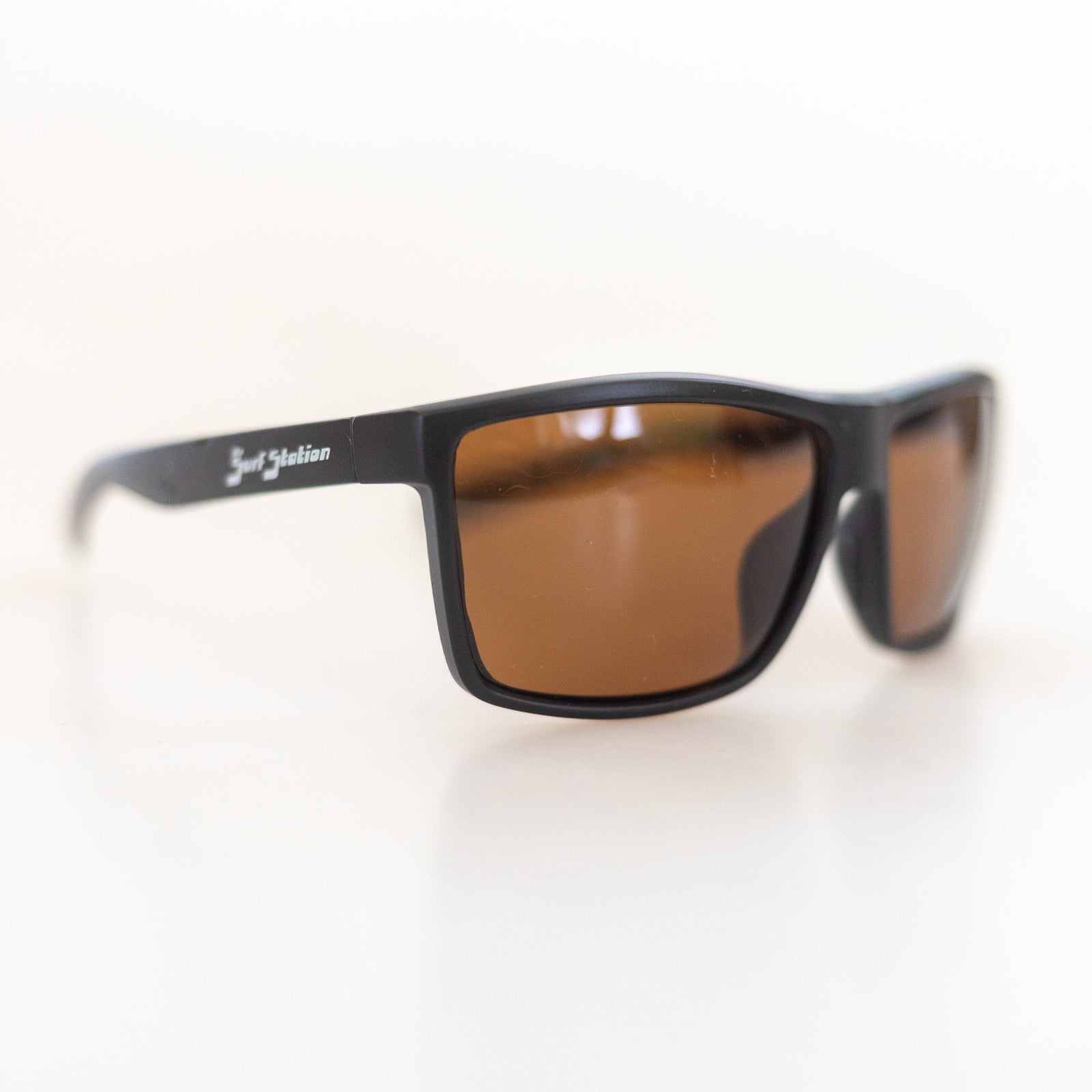 Surf Station Astbry Men's Sunglasses - Black Polarized