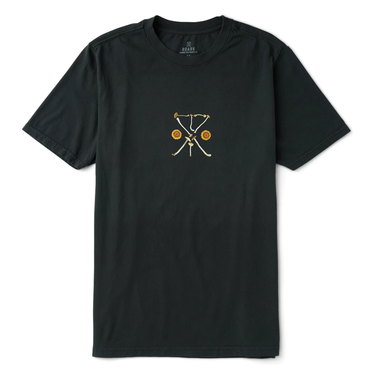 Roark Augs Safe Camp Men's S/S T-Shirt - Washed Black