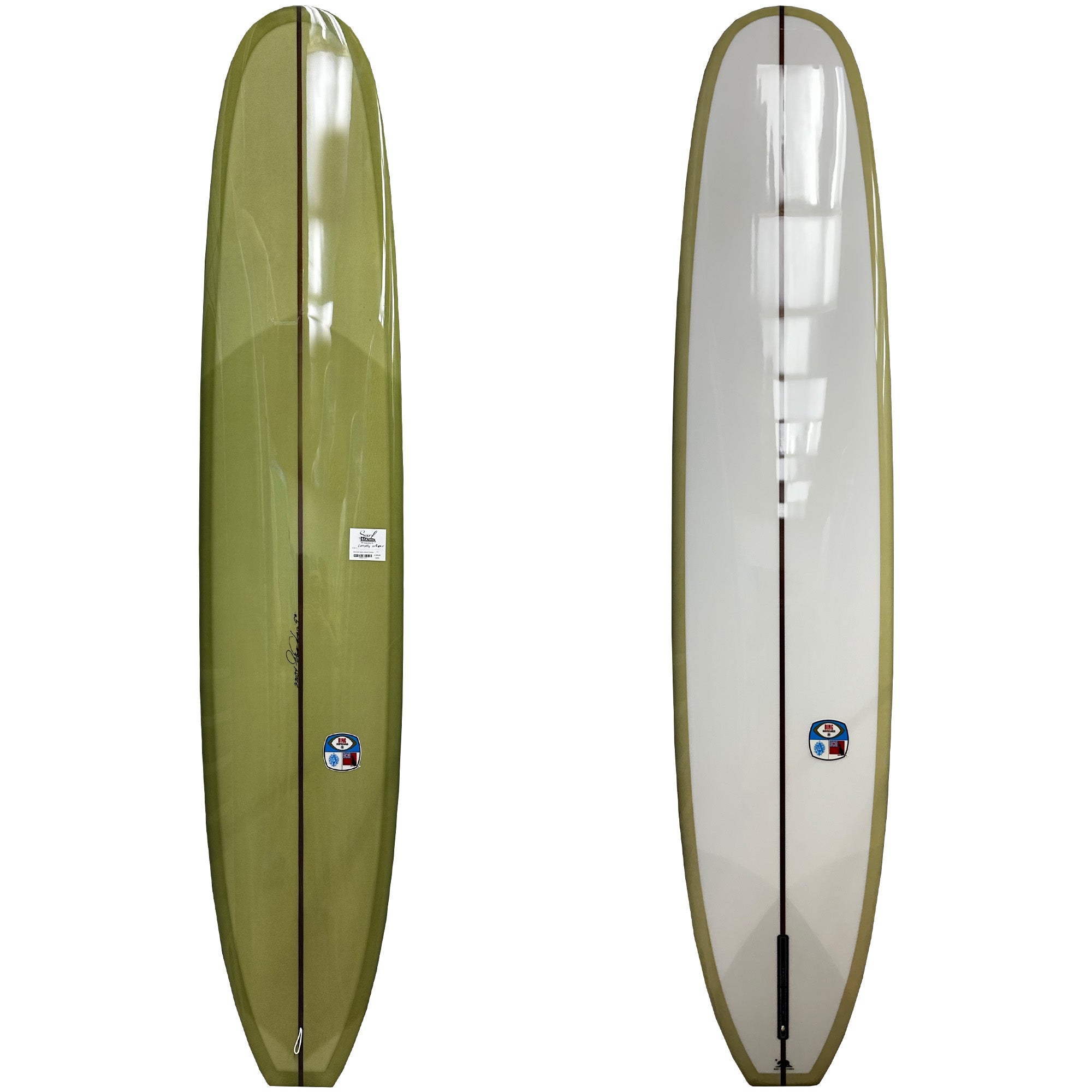 Bing Aussie Square Longboard Surfboard