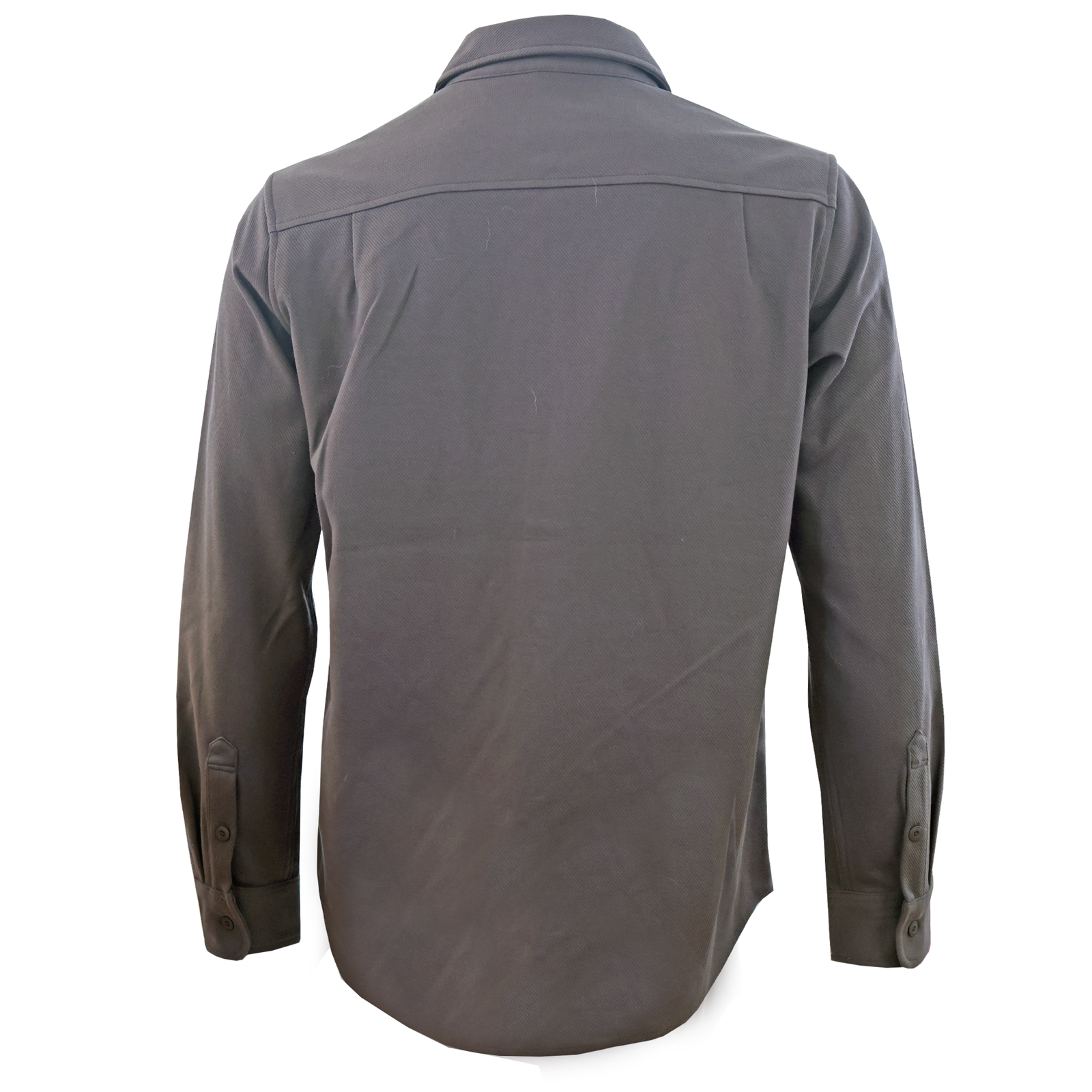 Surf Station Banks Men's L/S Flannel - Charcoal