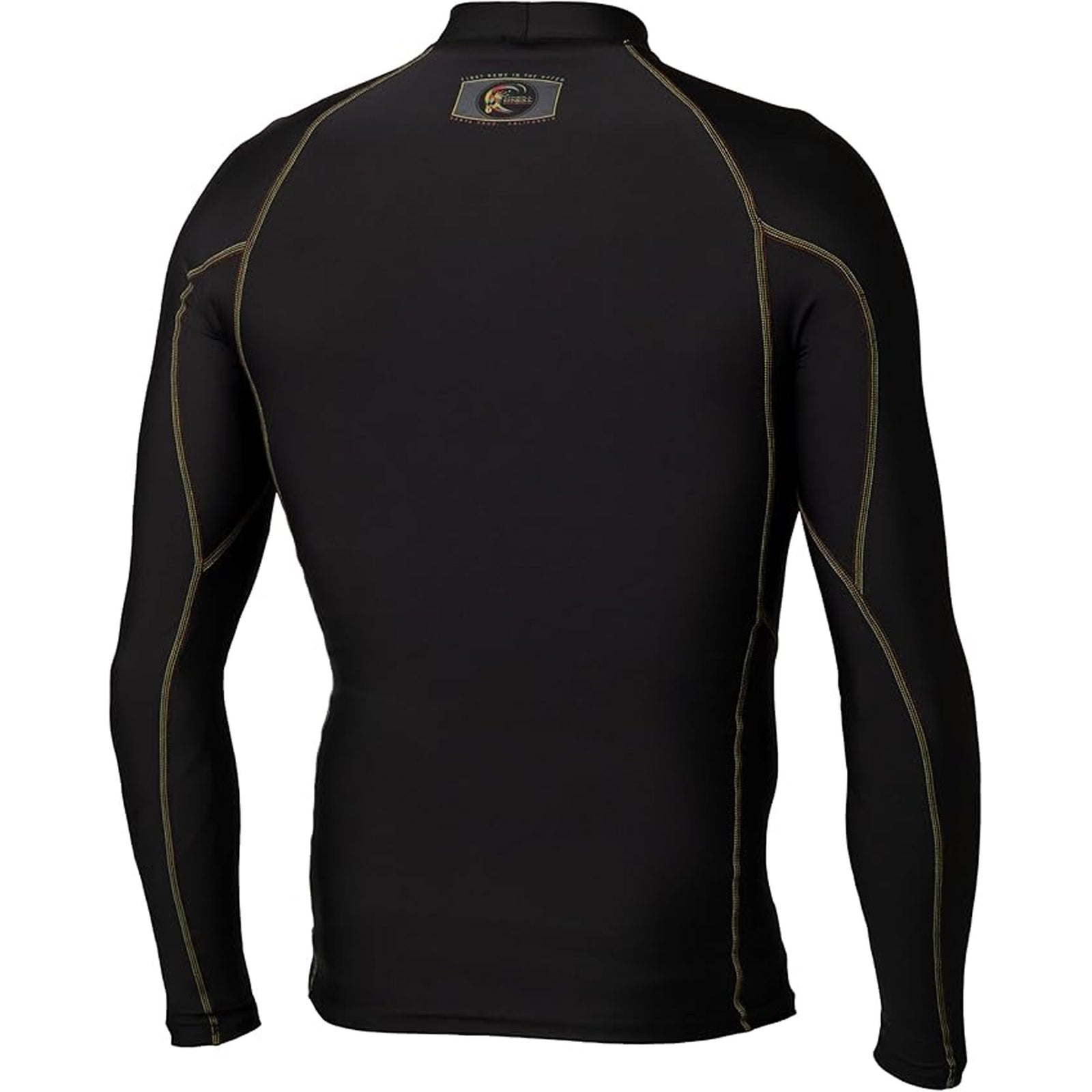 O'Neill TRVLR Men's L/S Rashguard- Black/Rasta