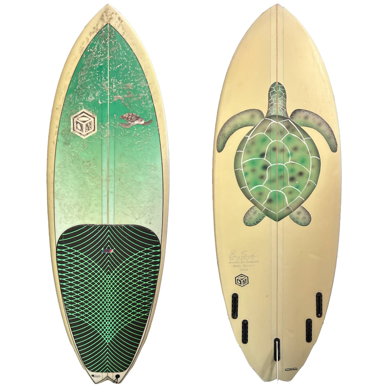 BSD Kneeboard 6'4 Consignment Surfboard - Futures