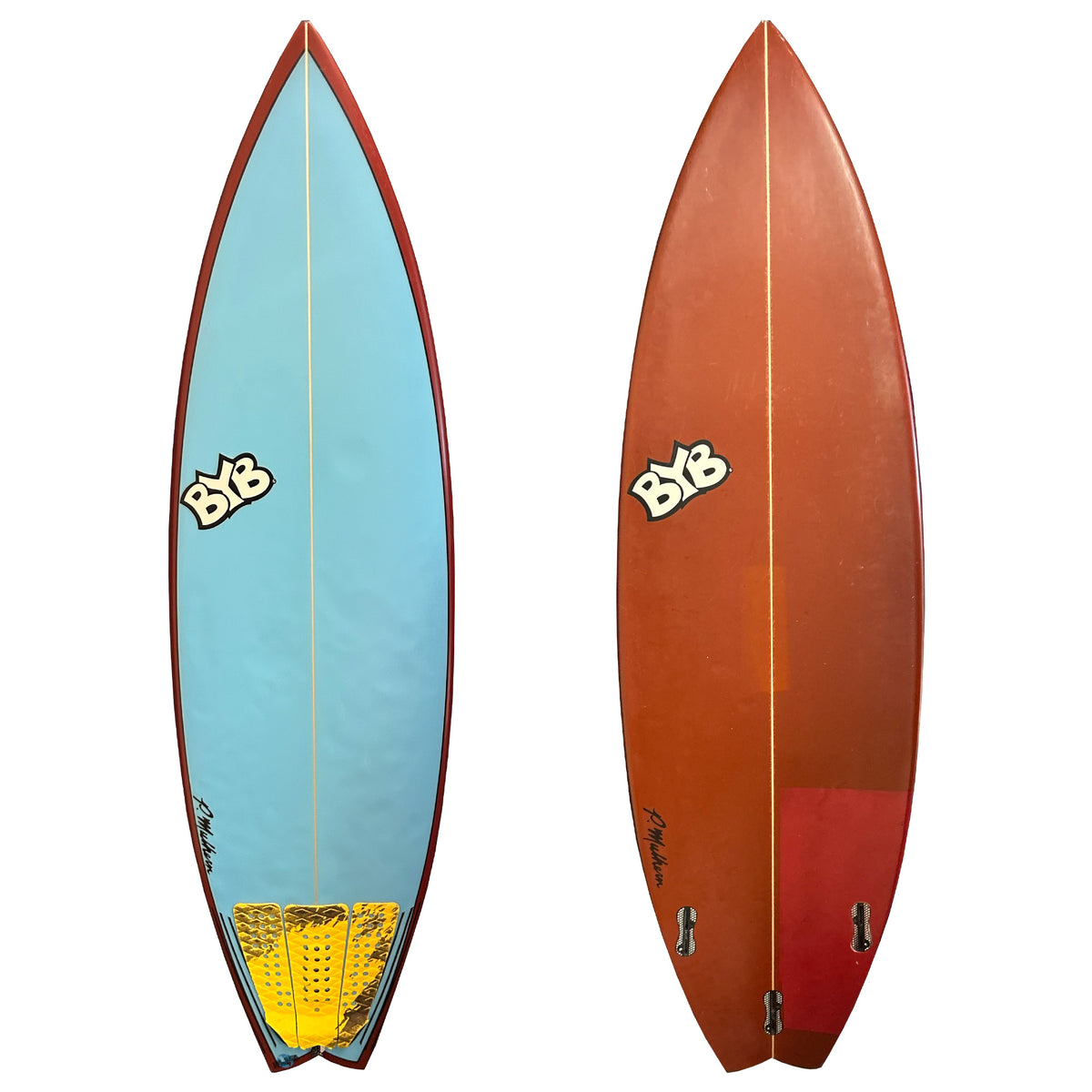 Back Yard Boards 6'1 Consignment Surfboard - FCS II