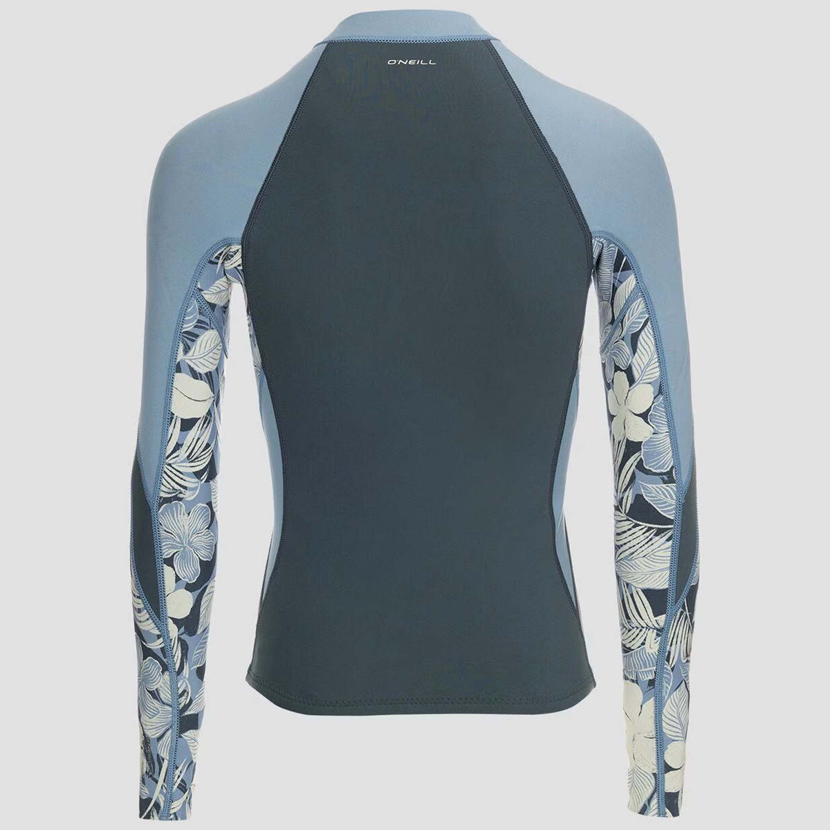 O'Neill Bahia 1.5mm Women's Front Zip Wetsuit Jacket - Shade/Palm Tropical/Demi