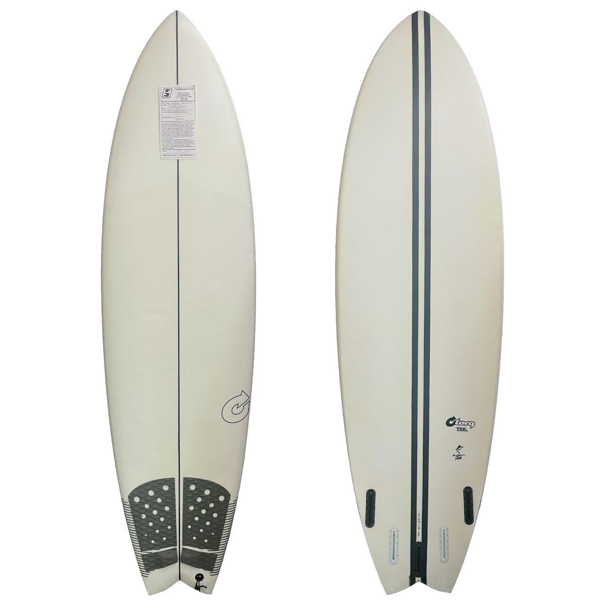 Torq Big Boy Fish 6'10 Consignment Surfboard - Futures