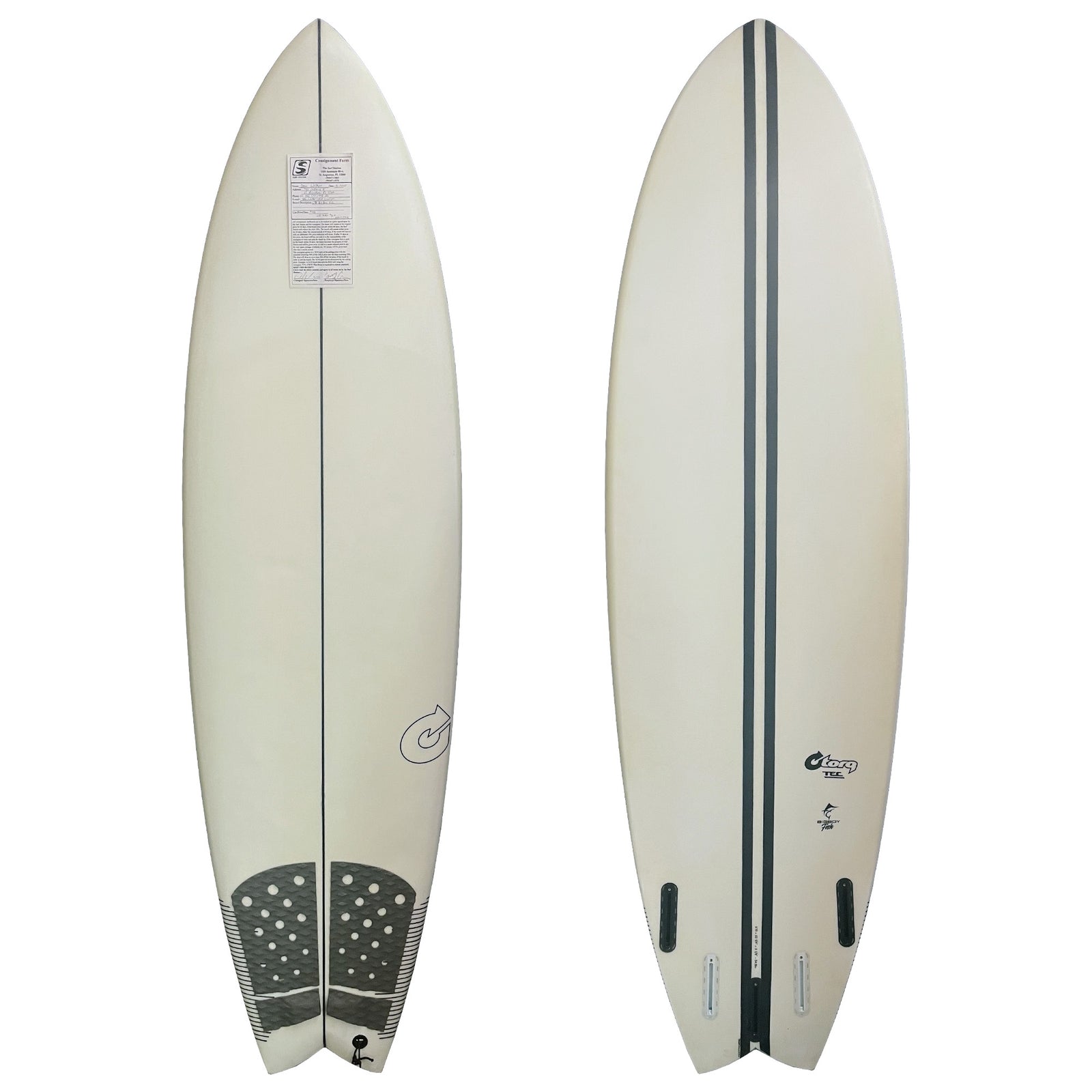 Torq Big Boy Fish 6'10 Consignment Surfboard - Futures