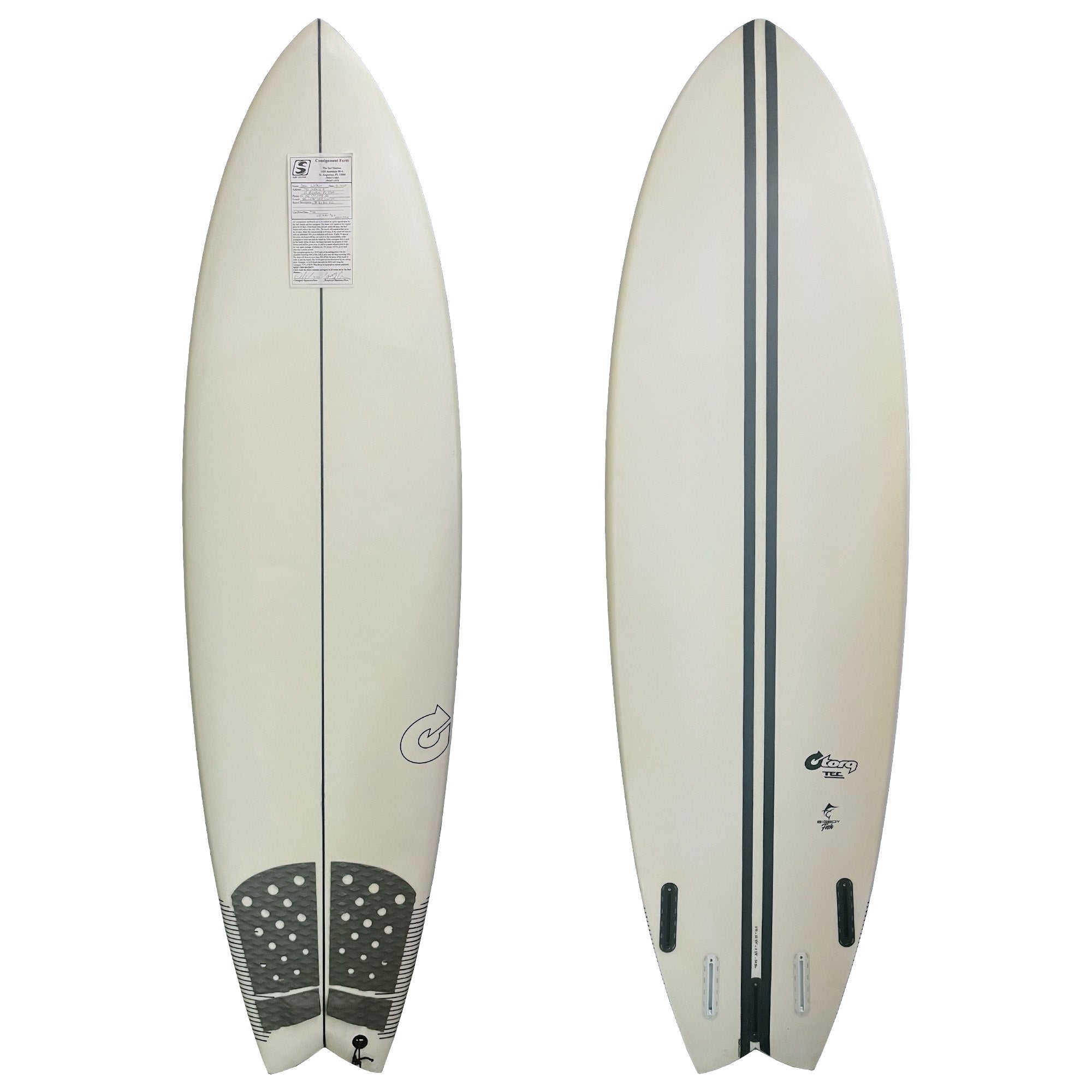 Torq Big Boy Fish 6'10 Consignment Surfboard - Futures