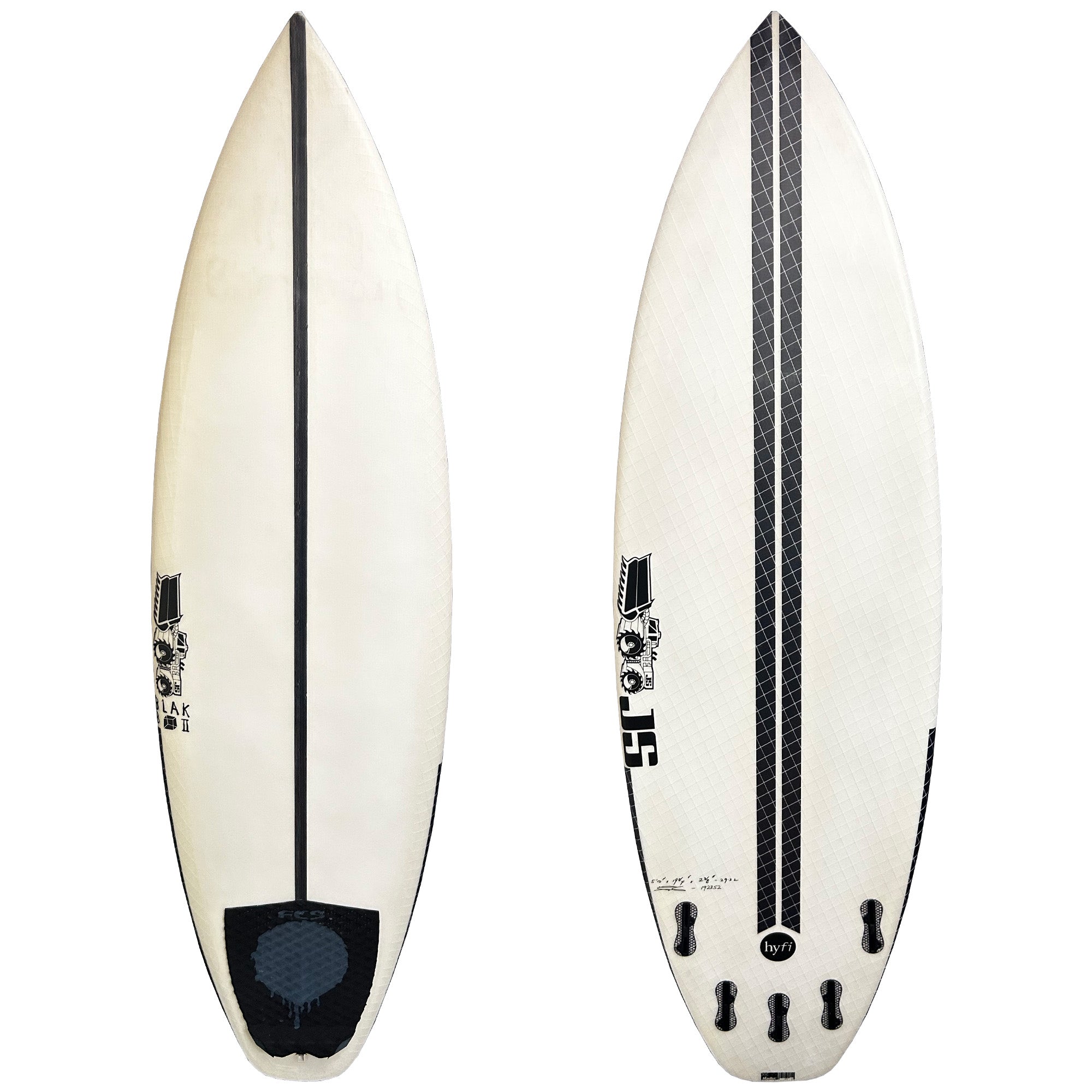 JS Blak Box 2 5'10 Used Surfboard