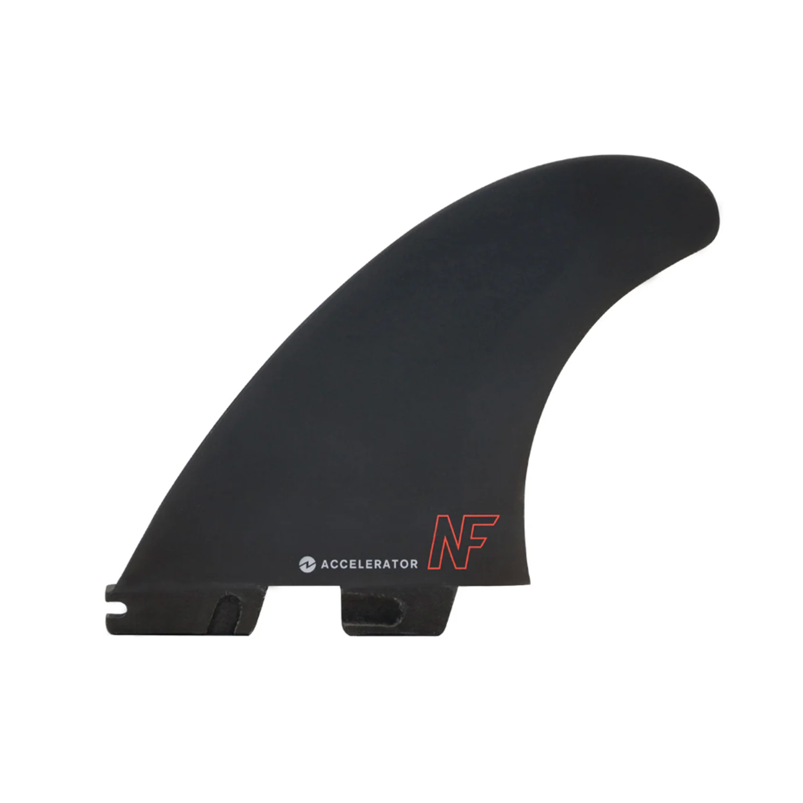 FCS II Nathan Florence Performance Core Tri Surfboard Fins - Large/Red Bolt