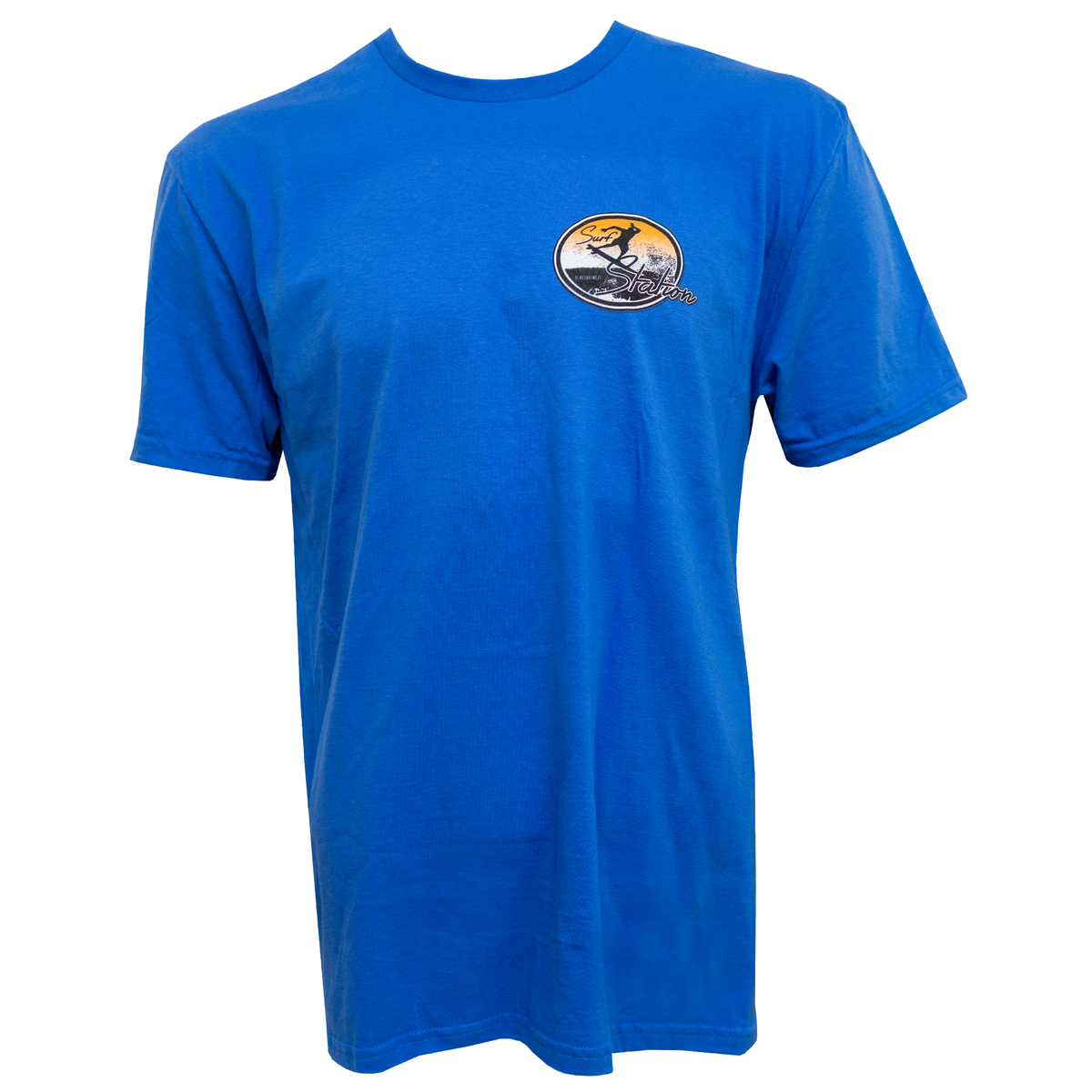 Surf Station Morning Boost Men's S/S T-Shirt - Royal Blue