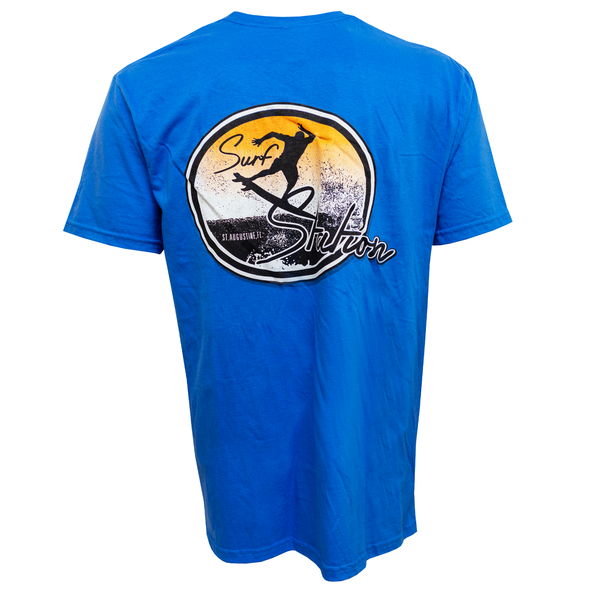 Surf Station Morning Boost Men's S/S T-Shirt - Royal Blue