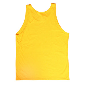 Surf Station Good Brains Men's Tank Top - Gold