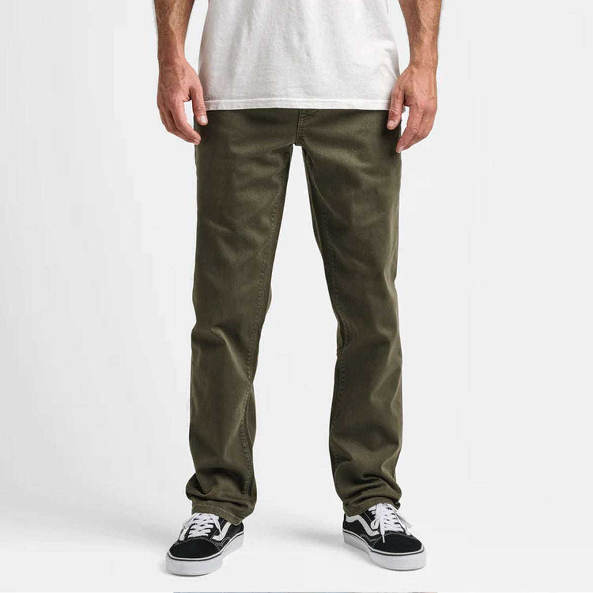 Roark HWY 128 5-Pocket Broken Twill Men's Pants - Military