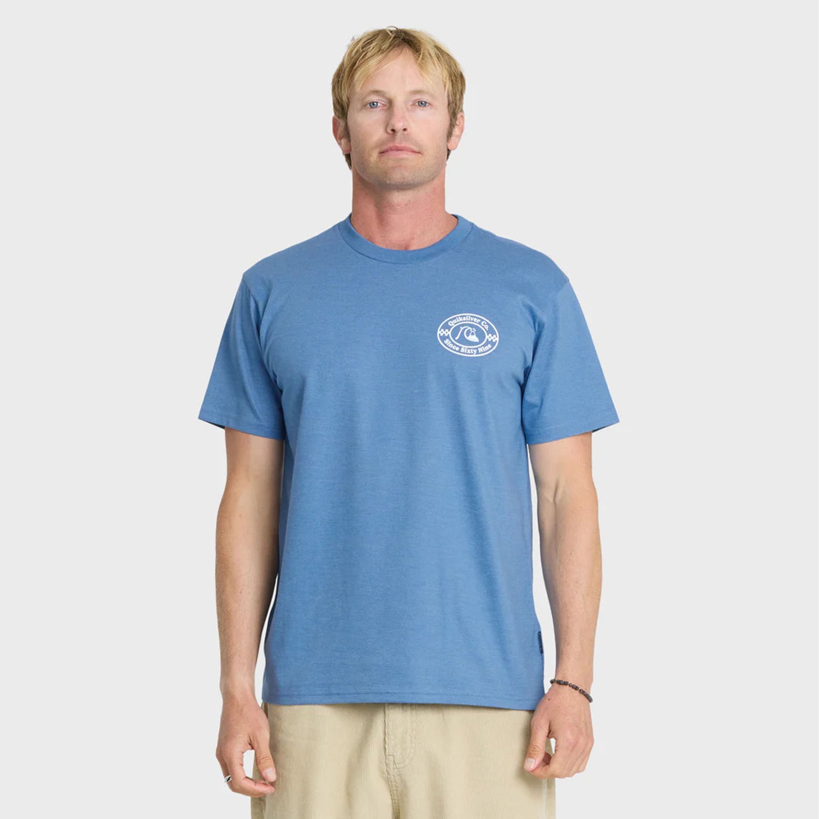 Quiksilver OG Bubble Men's S/S T-Shirt - Quiet Harbor Heather