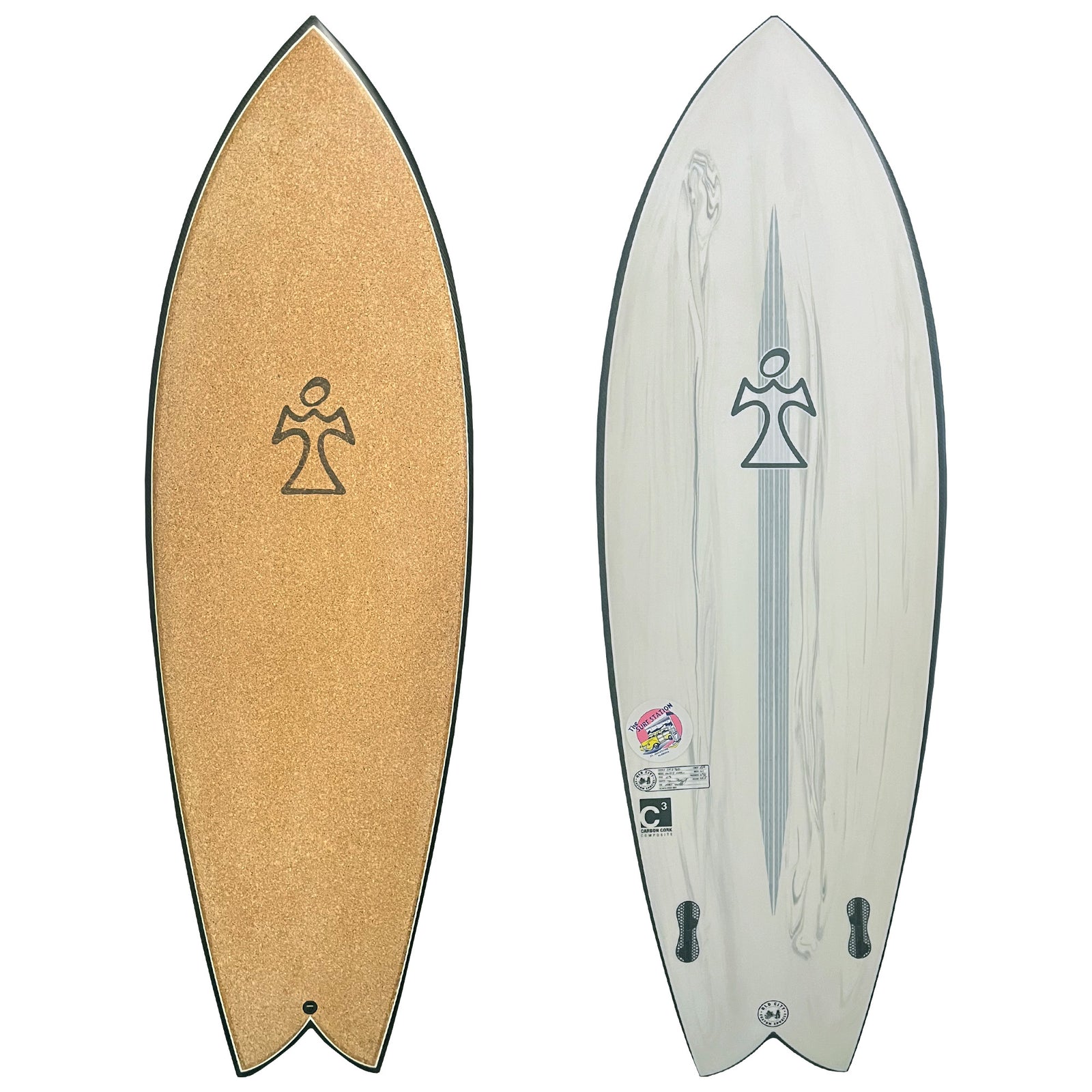 Inspired Surfboards Old's Cool 5'6 Consignment Surfboard - FCS II