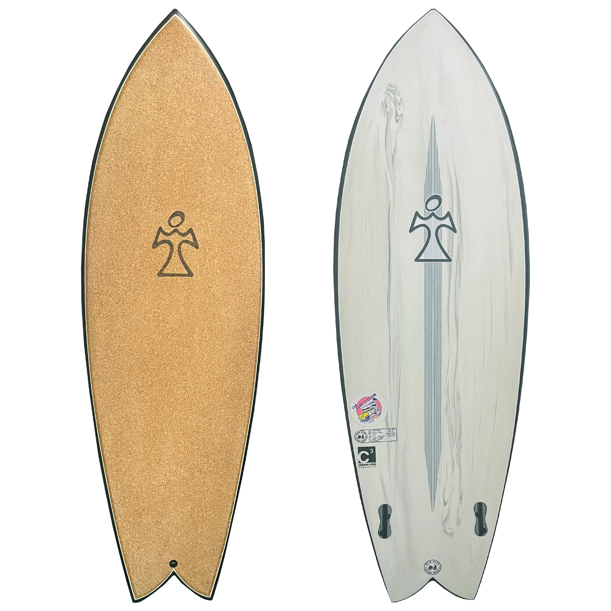 Inspired Surfboards Old's Cool 5'6 Consignment Surfboard - FCS II