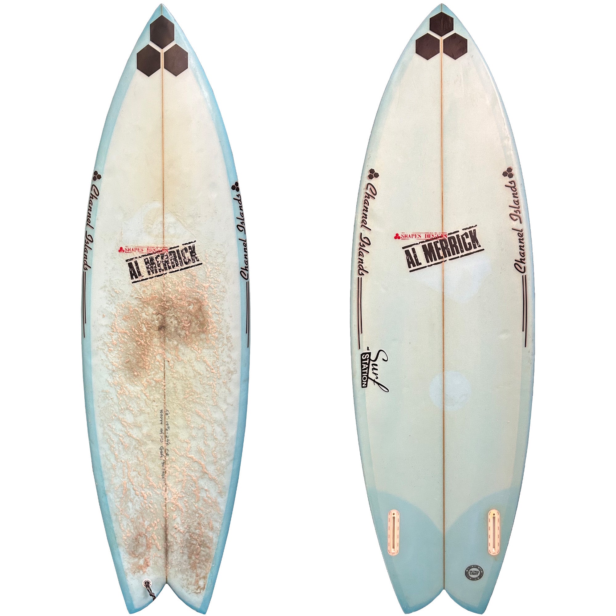 Channel Islands Fish 5'8 Used Surfboard