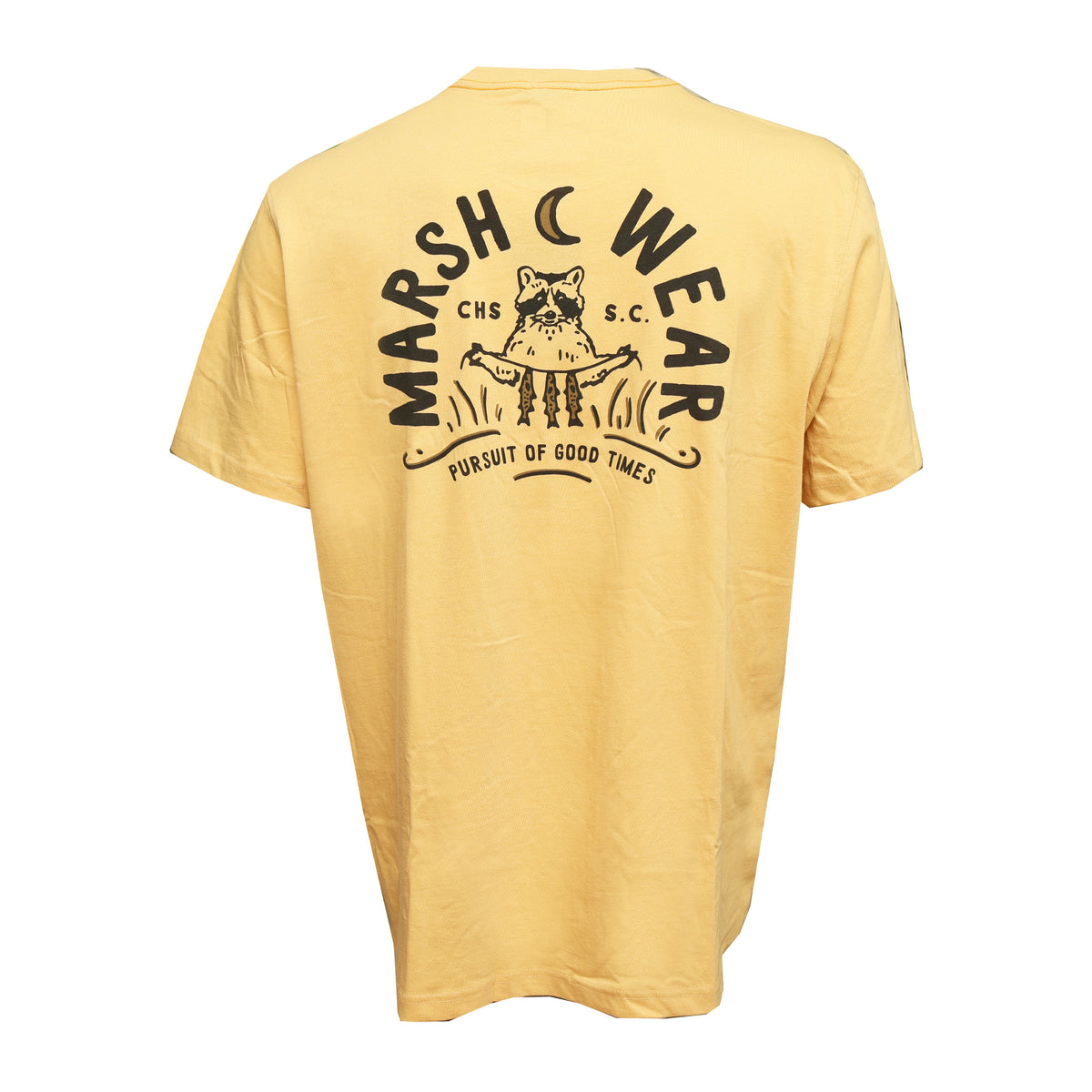Marsh Wear Campout Men's S/S T-Shirt - New Wheat